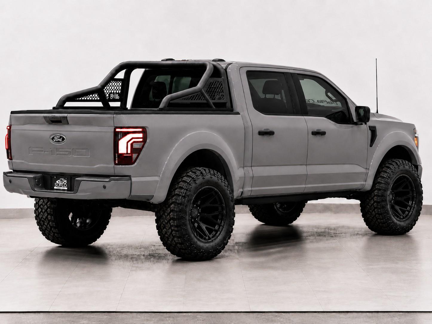 2025 FORD F-150 4X4 in Carbonized Gray Metallic, photo 4 of 7