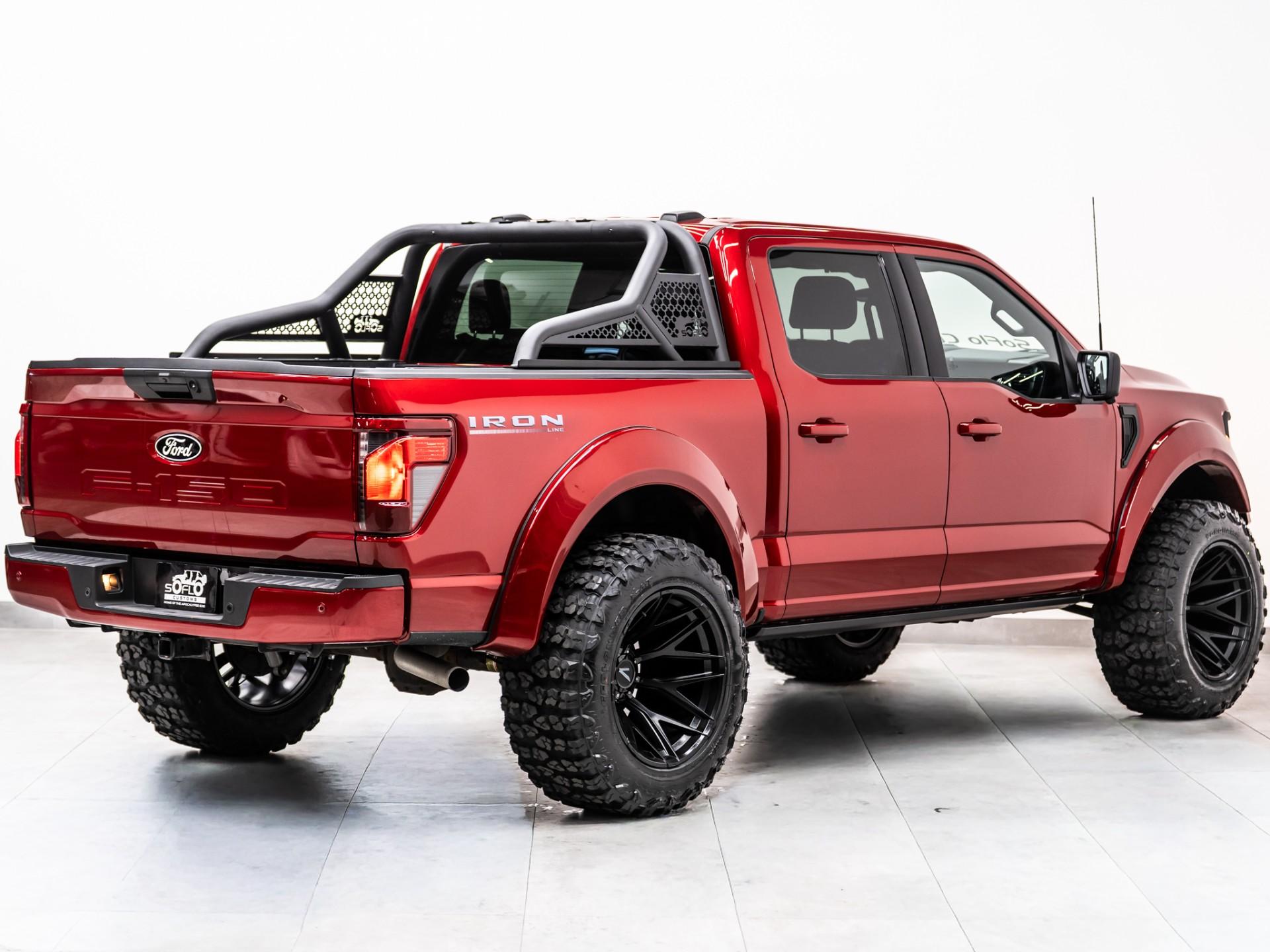 2024 FORD F-150 4X4 in Rapid Red Metallic Tinted Clearcoat, photo 15 of 46