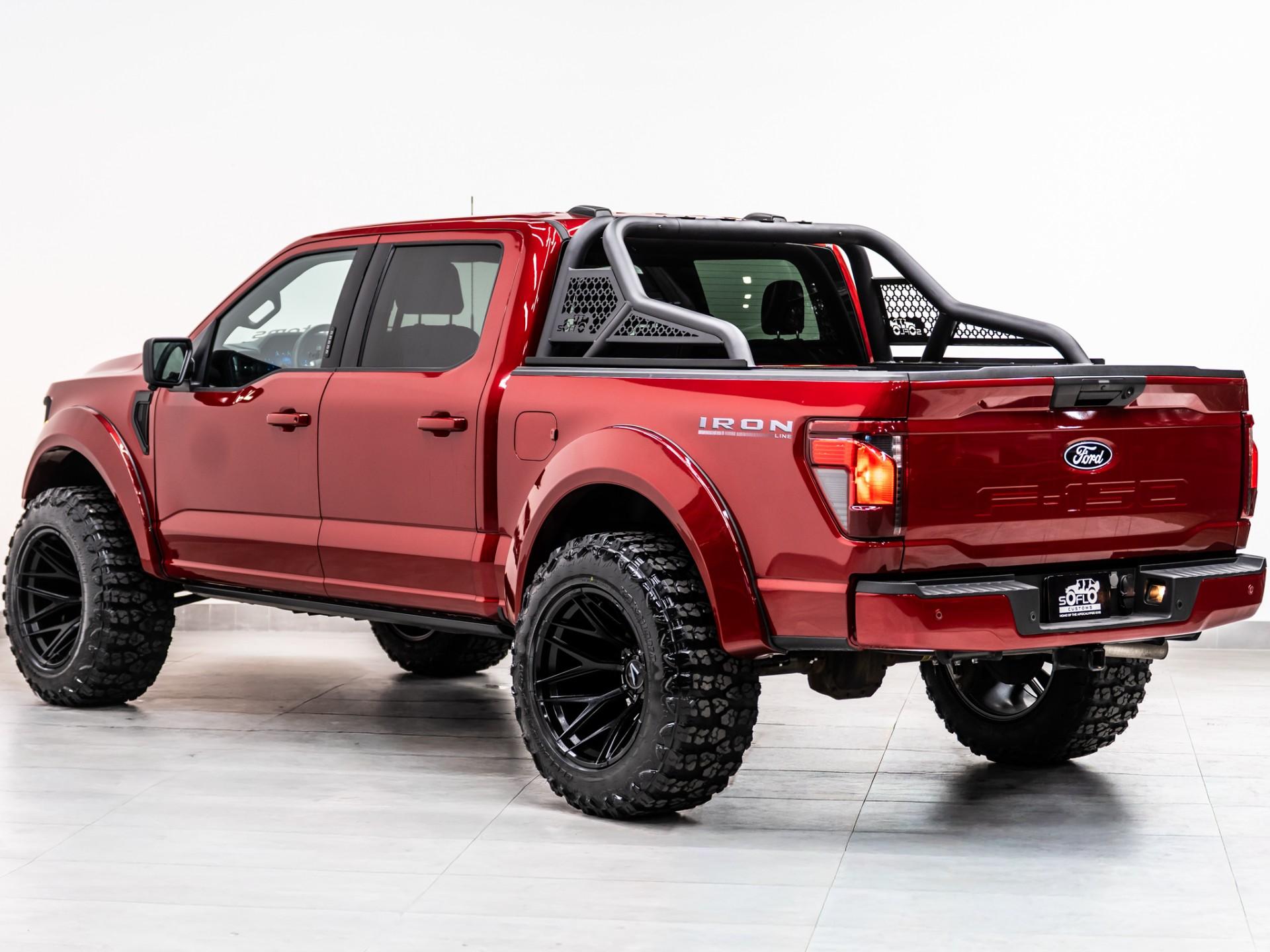 2024 FORD F-150 4X4 in Rapid Red Metallic Tinted Clearcoat, photo 19 of 46