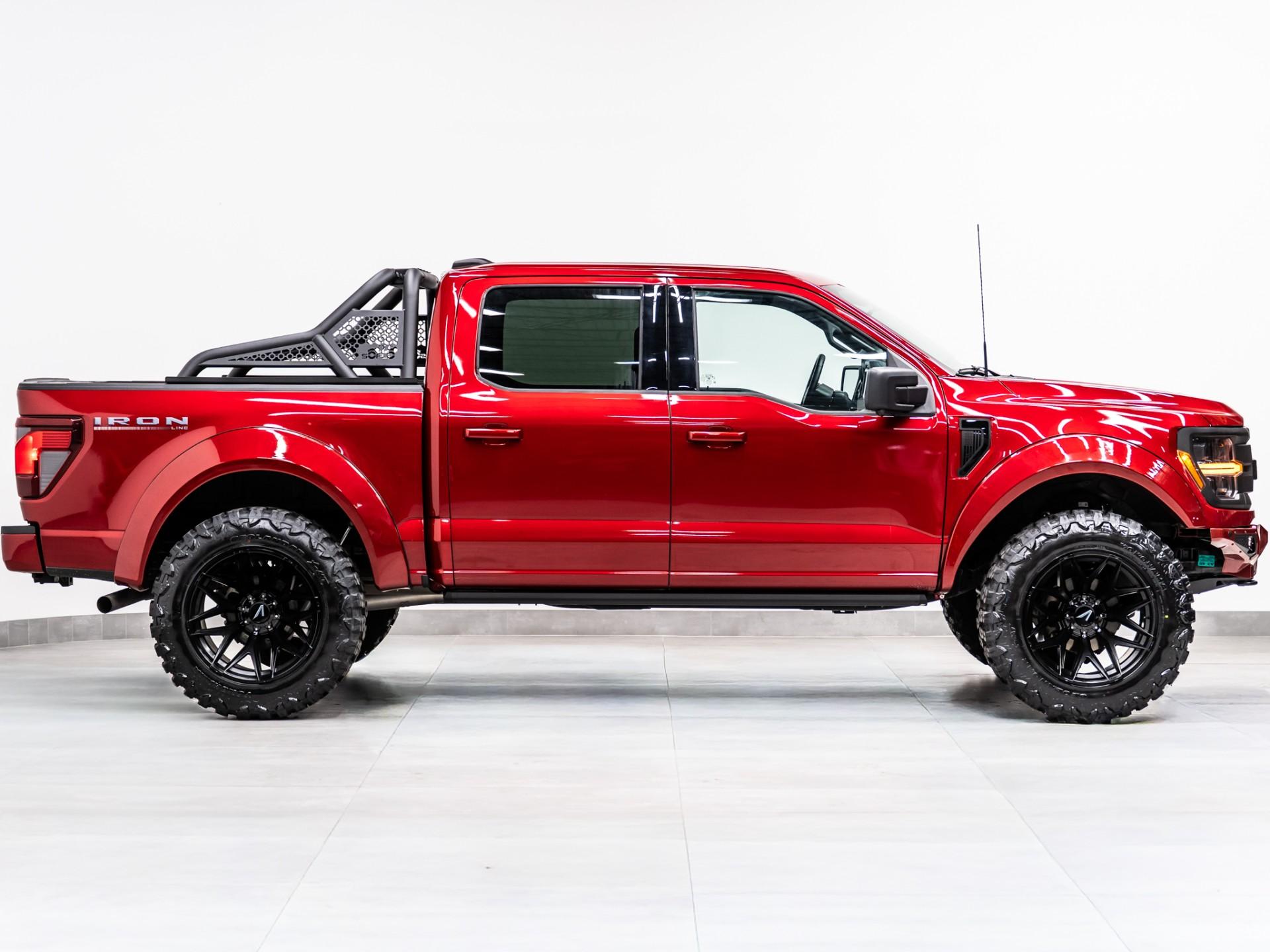 2024 FORD F-150 4X4 in Rapid Red Metallic Tinted Clearcoat, photo 14 of 46