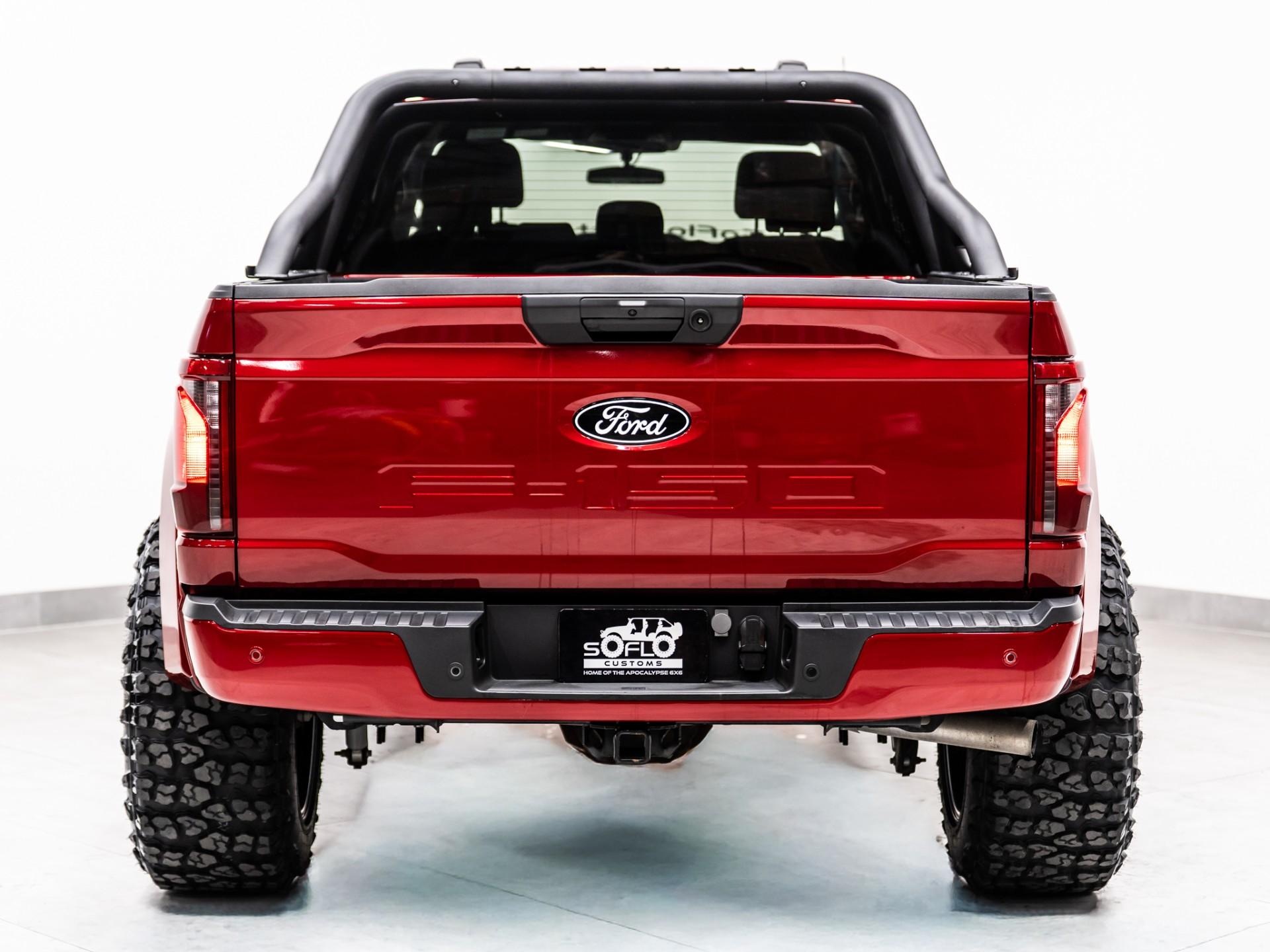 2024 FORD F-150 4X4 in Rapid Red Metallic Tinted Clearcoat, photo 16 of 46