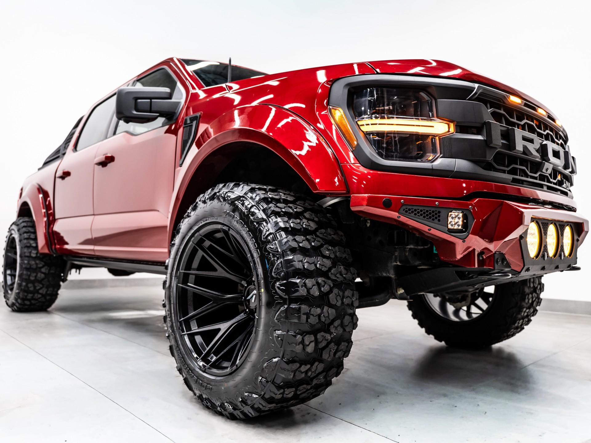 2024 FORD F-150 4X4 in Rapid Red Metallic Tinted Clearcoat, photo 13 of 46