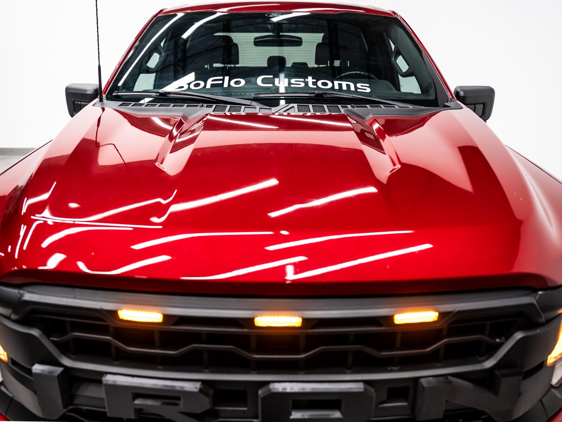 2024 FORD F-150 4X4 in Rapid Red Metallic Tinted Clearcoat, photo 10 of 46