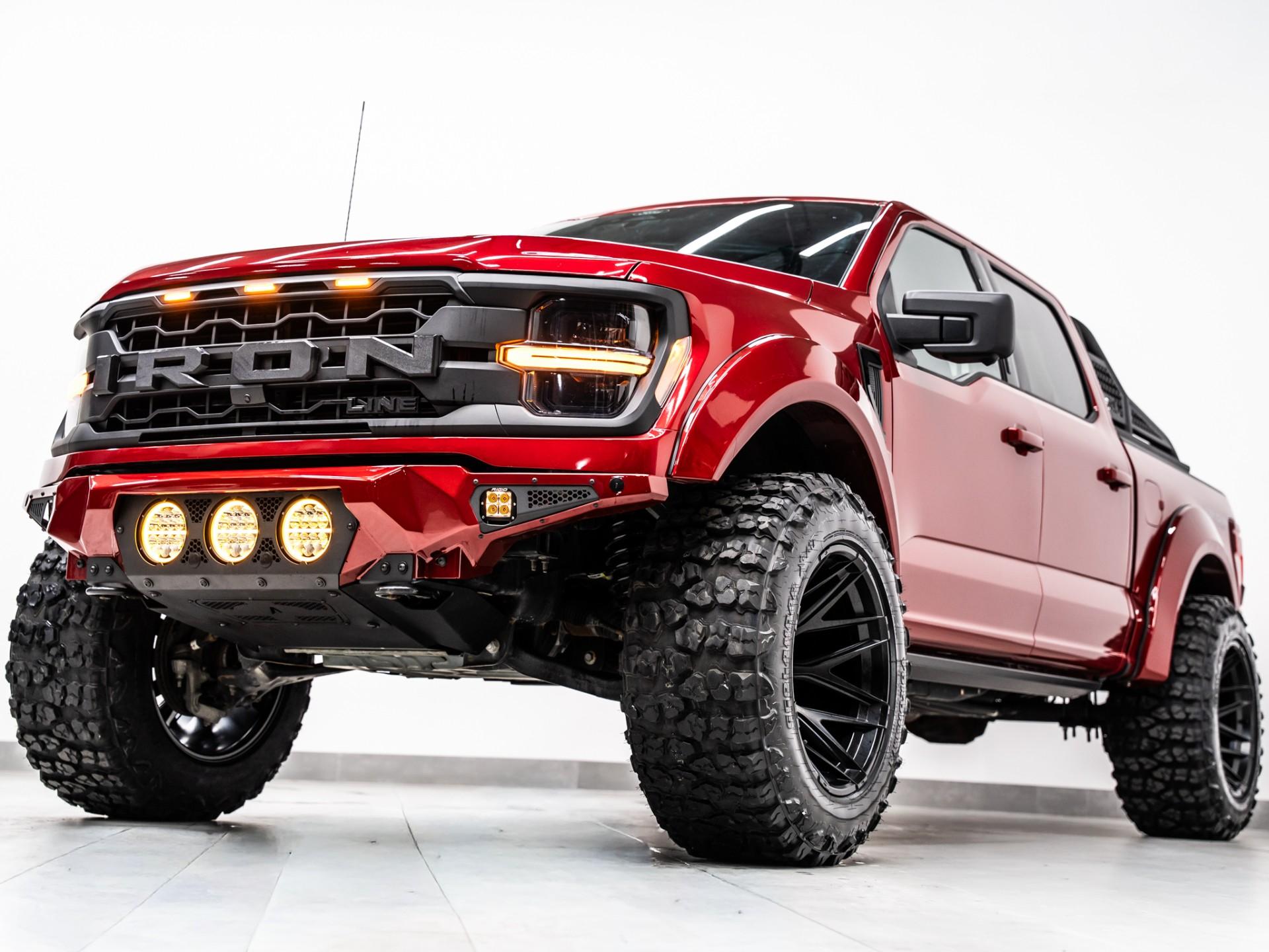2024 FORD F-150 4X4 in Rapid Red Metallic Tinted Clearcoat, photo 6 of 46