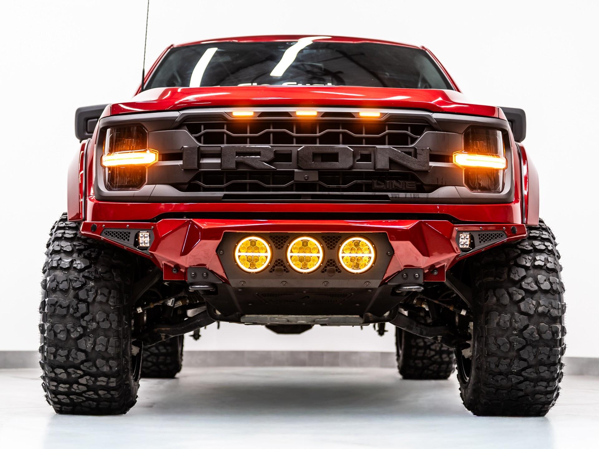 2024 FORD F-150 4X4 in Rapid Red Metallic Tinted Clearcoat, photo 7 of 46