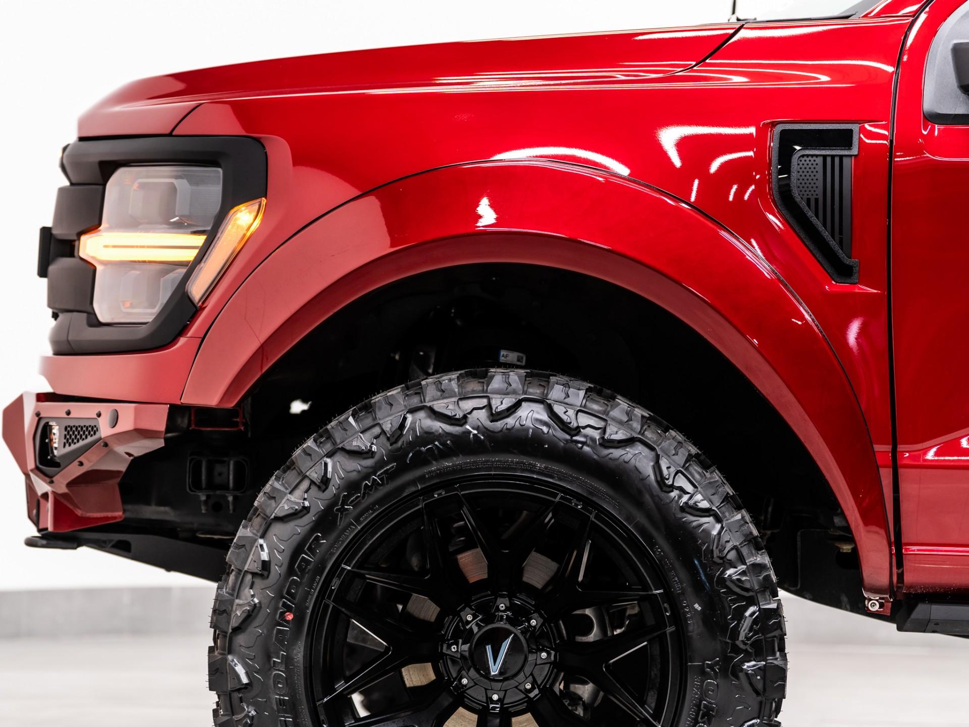 2024 FORD F-150 4X4 in Rapid Red Metallic Tinted Clearcoat, photo 21 of 46