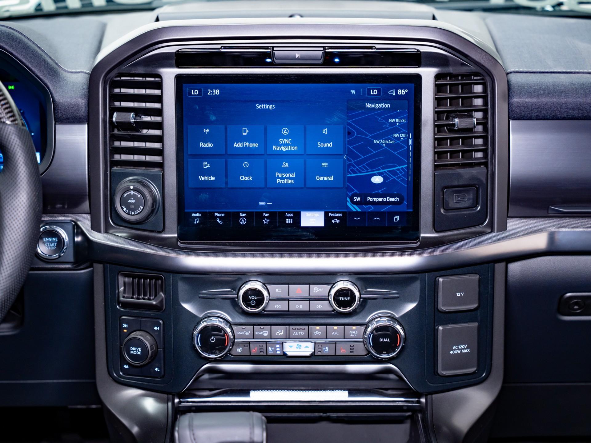 2025 FORD F-150 LARIAT 4X4 in Carbonized Gray Metallic, photo 41 of 57