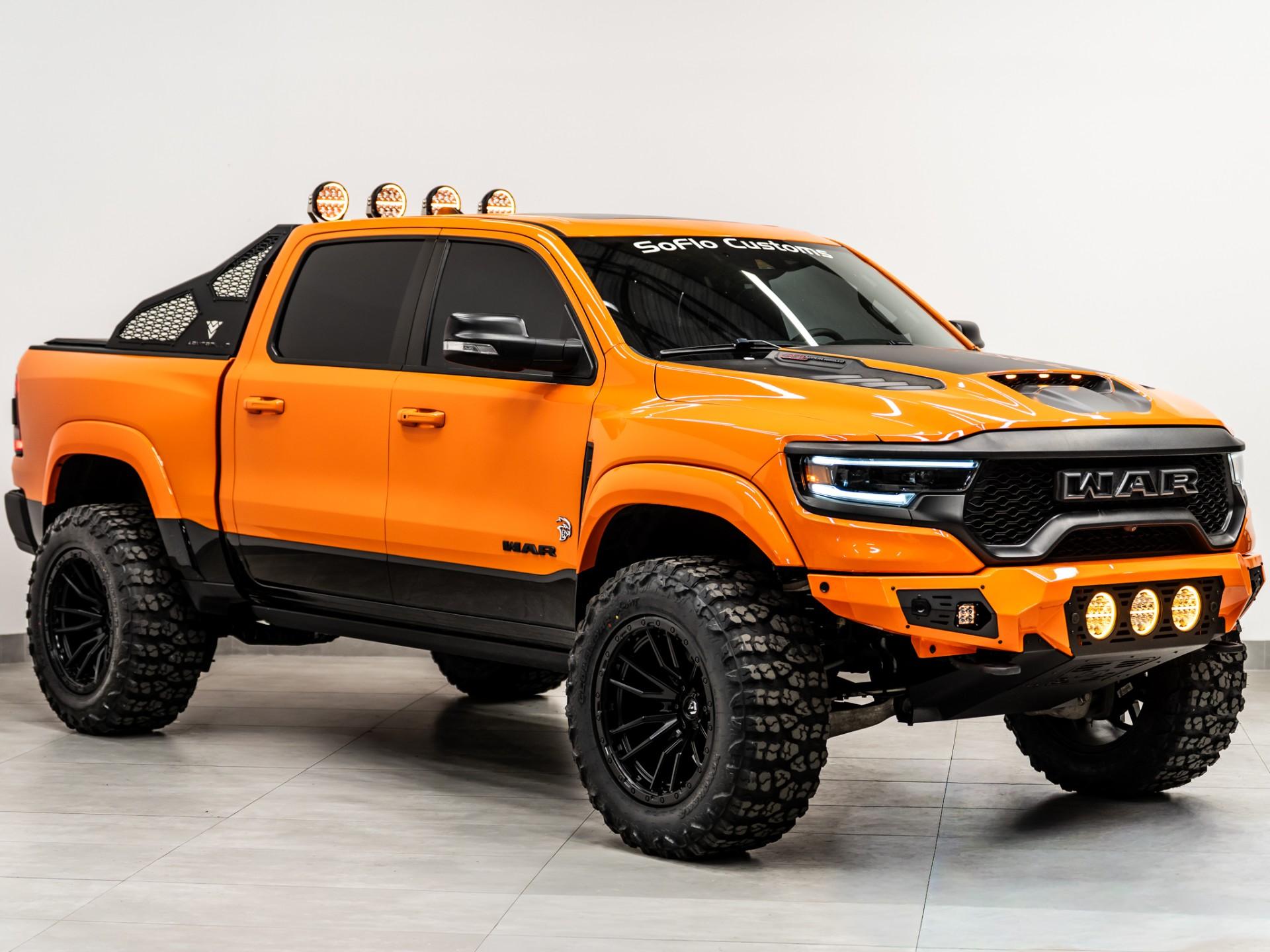2022 RAM TRX 4X4 in Ignition Orange Clearcoat, photo 3 of 60