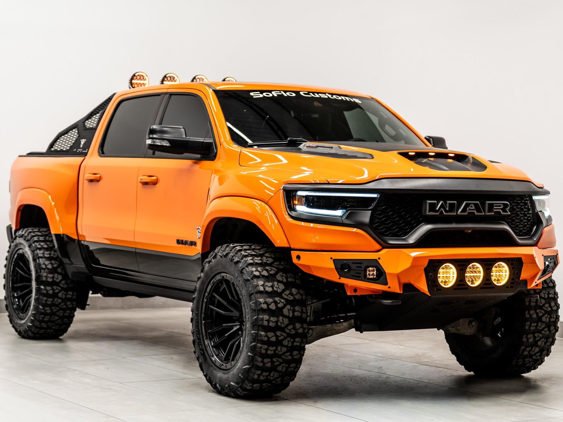 2022 RAM TRX 4X4 in Ignition Orange Clearcoat, photo 10 of 60