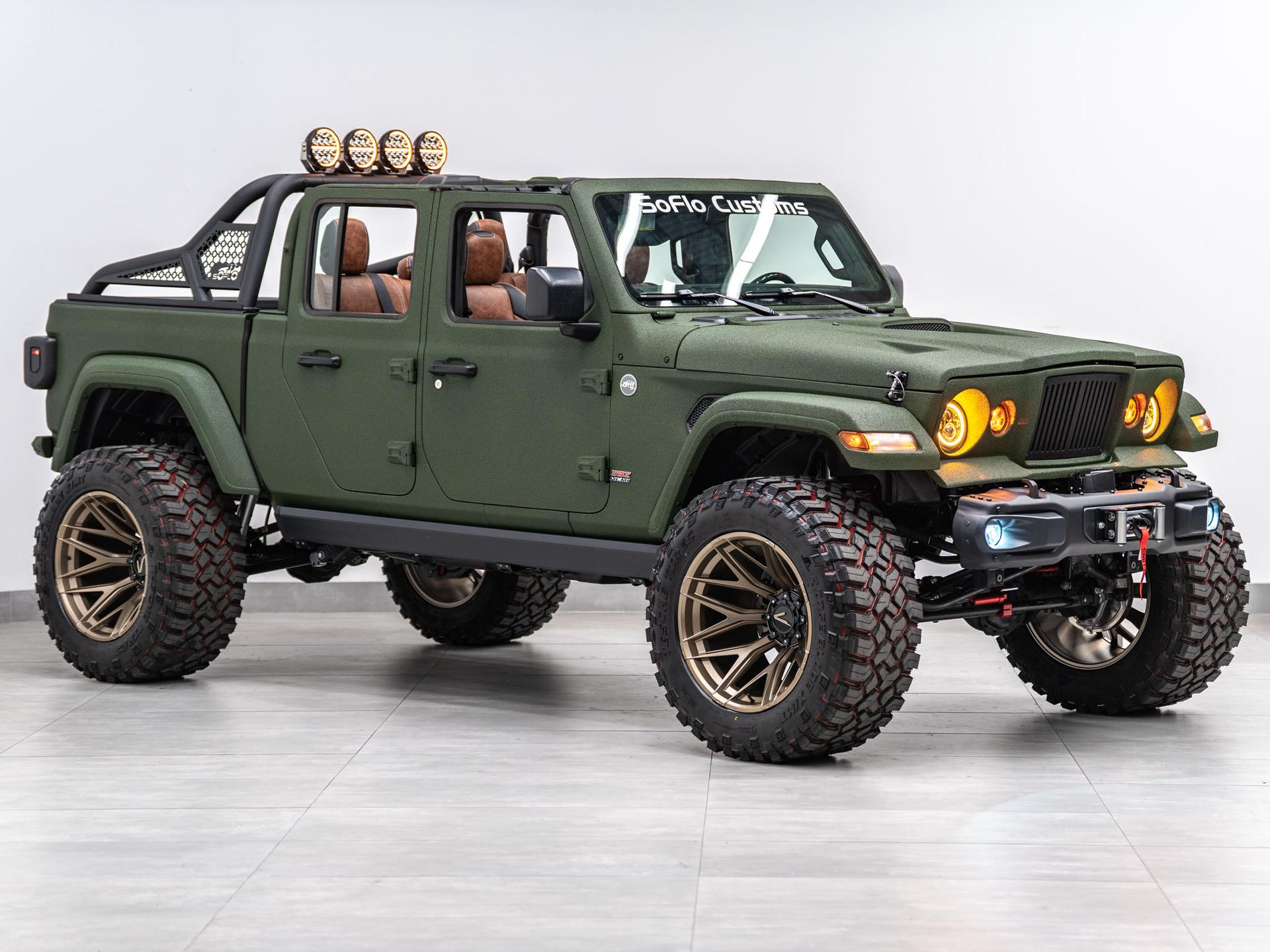 2026 JEEP GLADIATOR 4X4 in Green, photo 4 of 5
