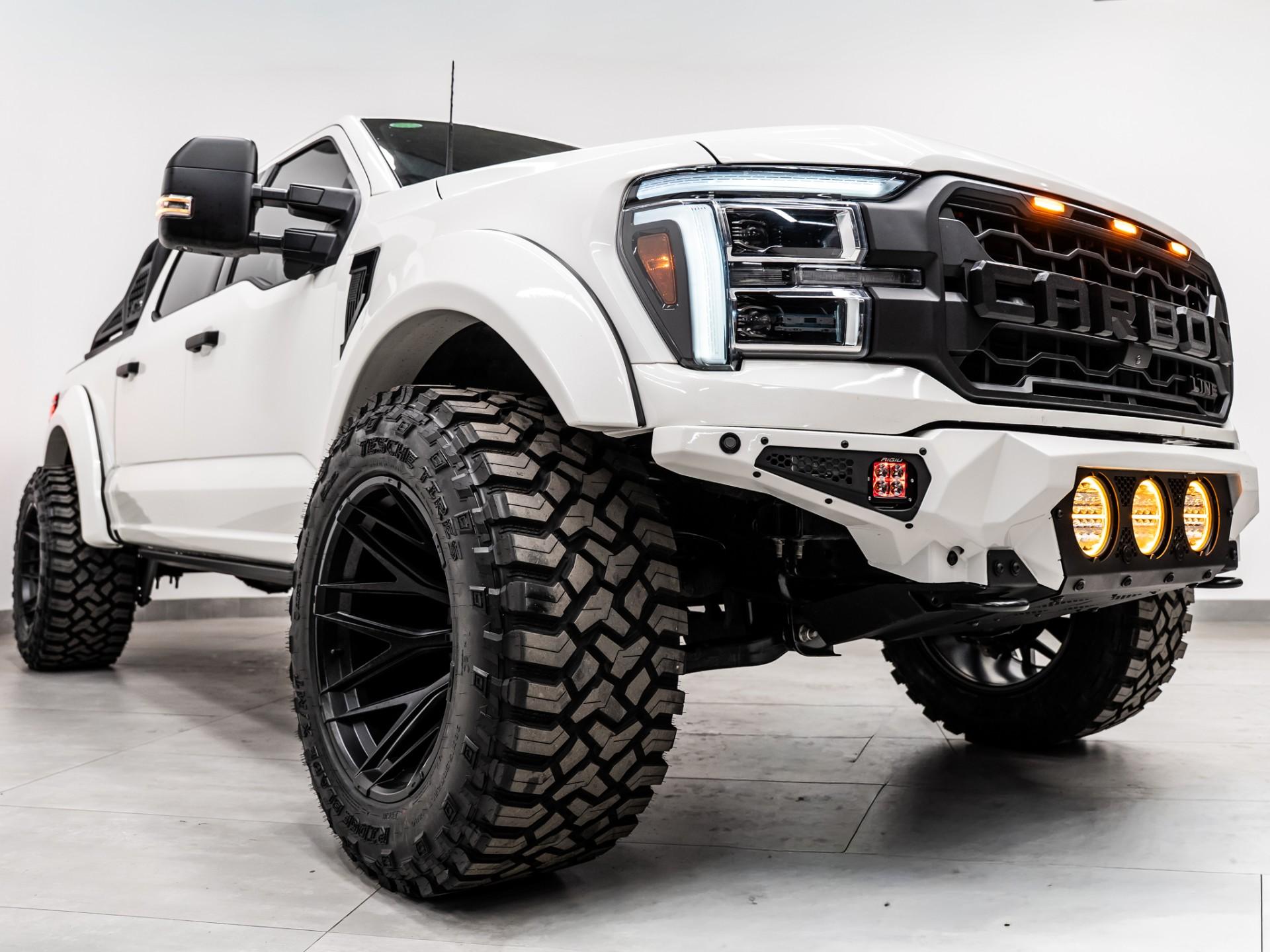 2025 FORD F-150 4X4 LARIAT in Oxford White, photo 7 of 50