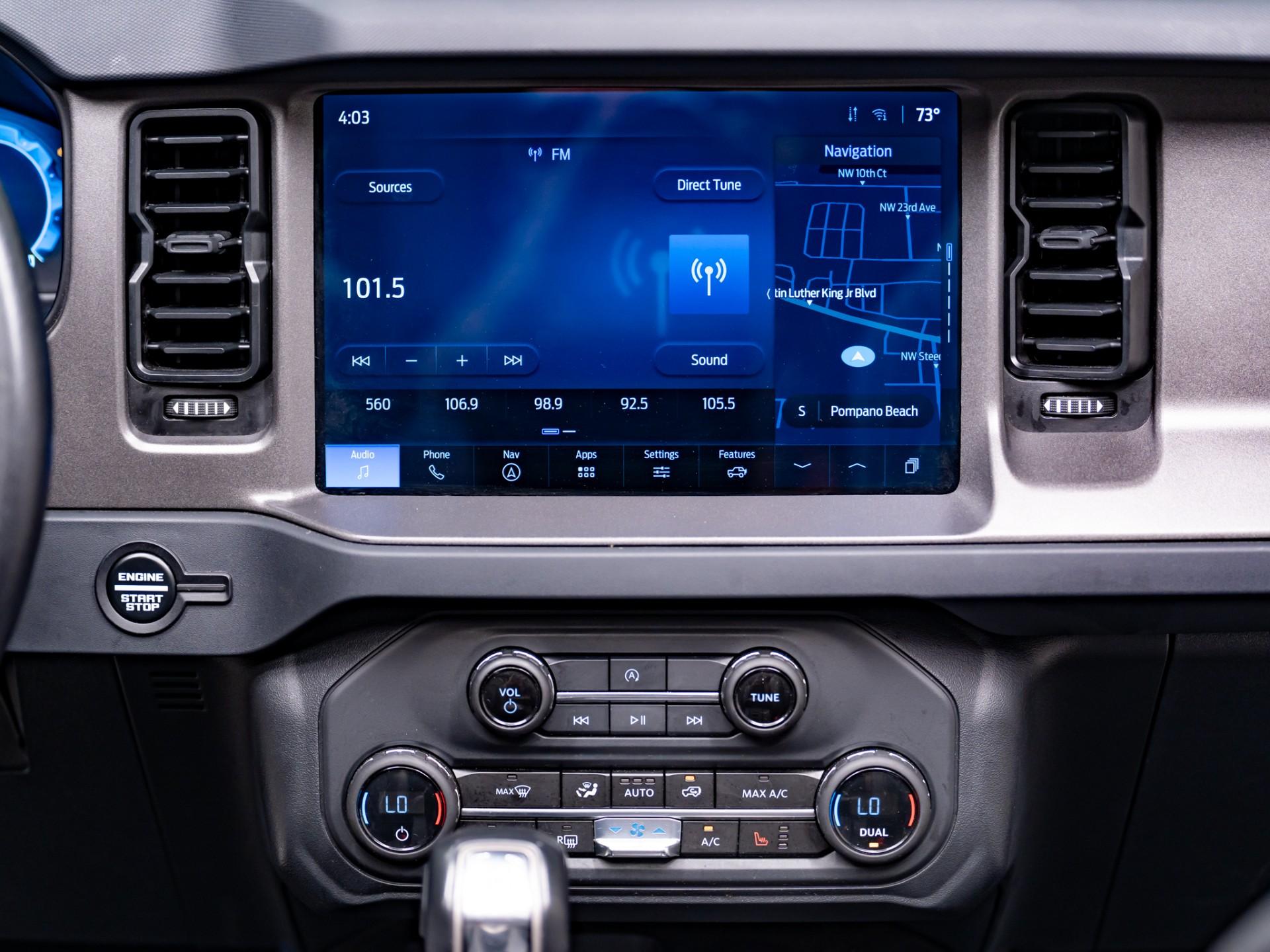 2025 FORD BRONCO 4X4 in Carbonized Gray Metallic, photo 41 of 49