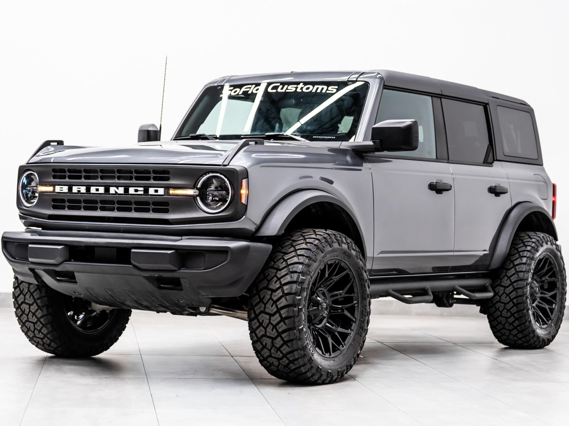 2025 FORD BRONCO 4X4 in Carbonized Gray Metallic, photo 5 of 49