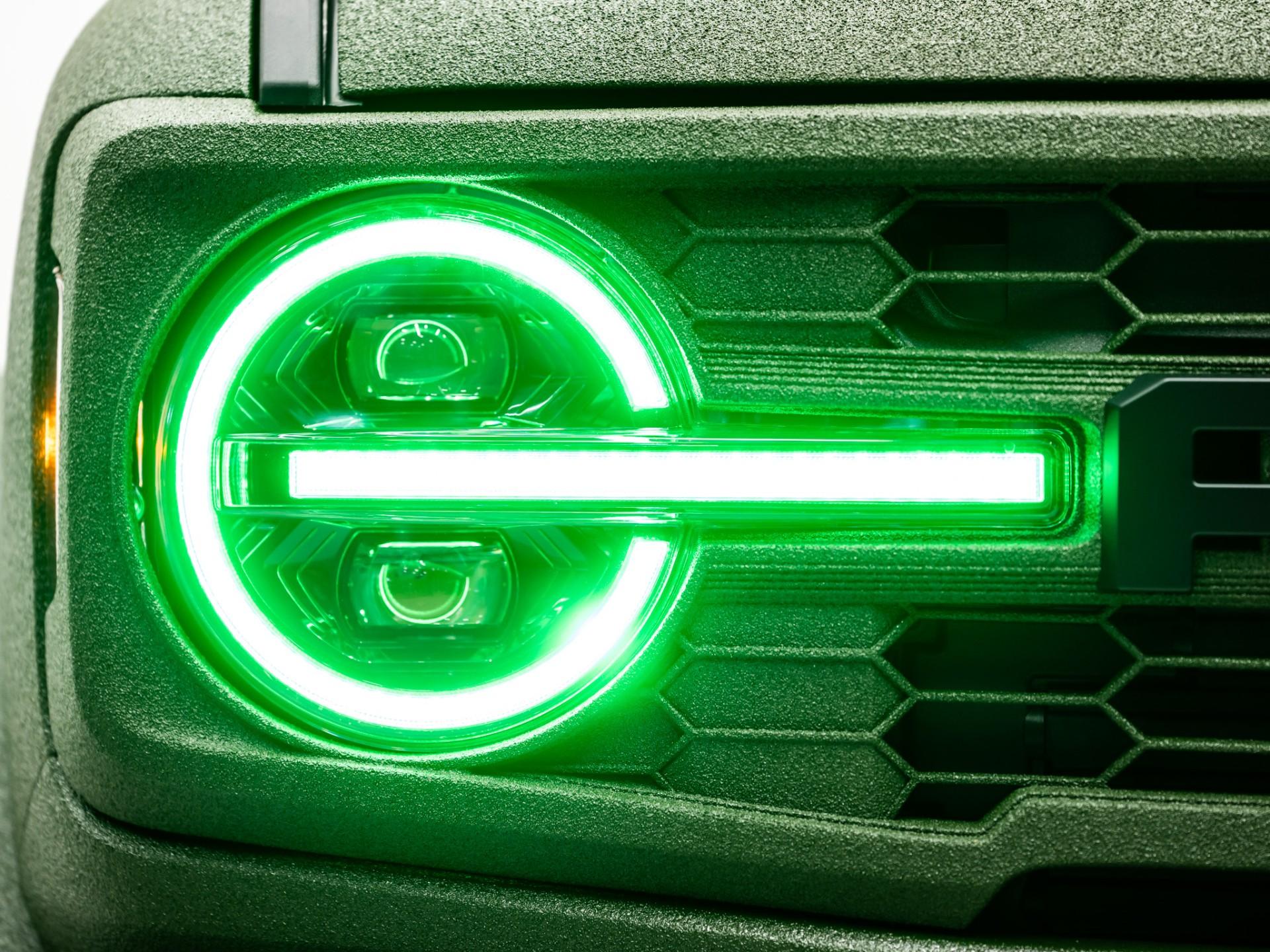 2025 FORD BRONCO 4X4 in Green, photo 7 of 49