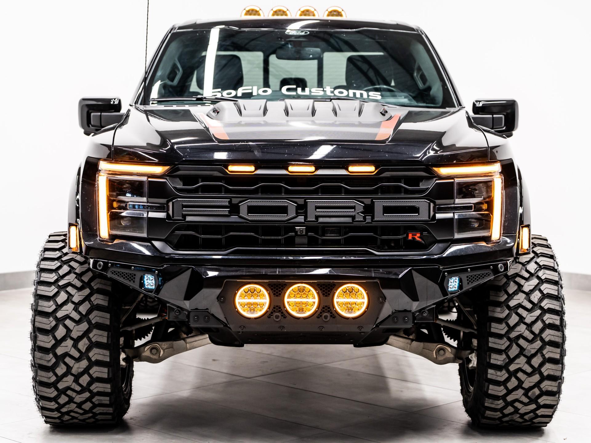 2025 FORD F-150 RAPTOR R in Agate Black Metallic, photo 2 of 55