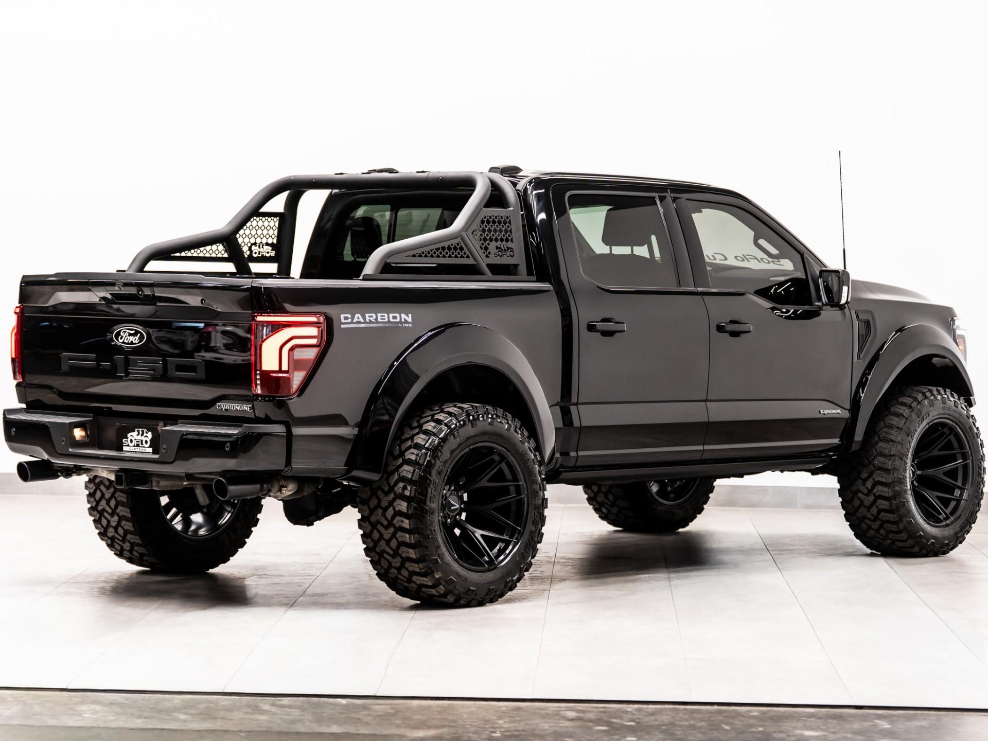2025 FORD F-150 4X4 LARIAT in Agate Black Metallic, photo 7 of 33