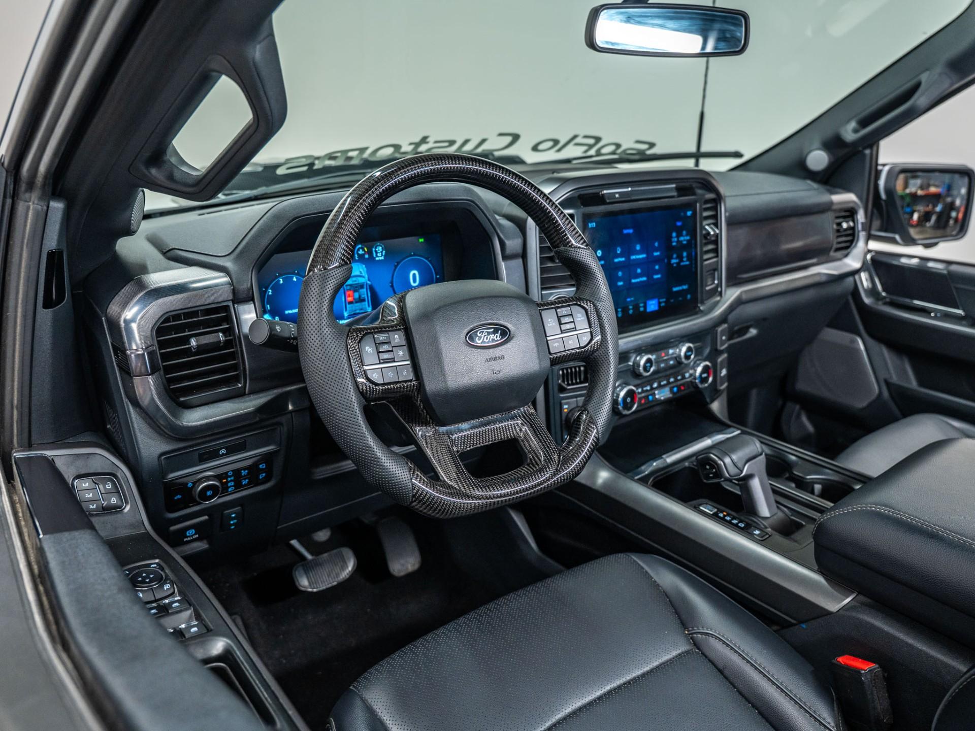 2025 FORD F-150 4X4 LARIAT in Space White Metallic, photo 27 of 58