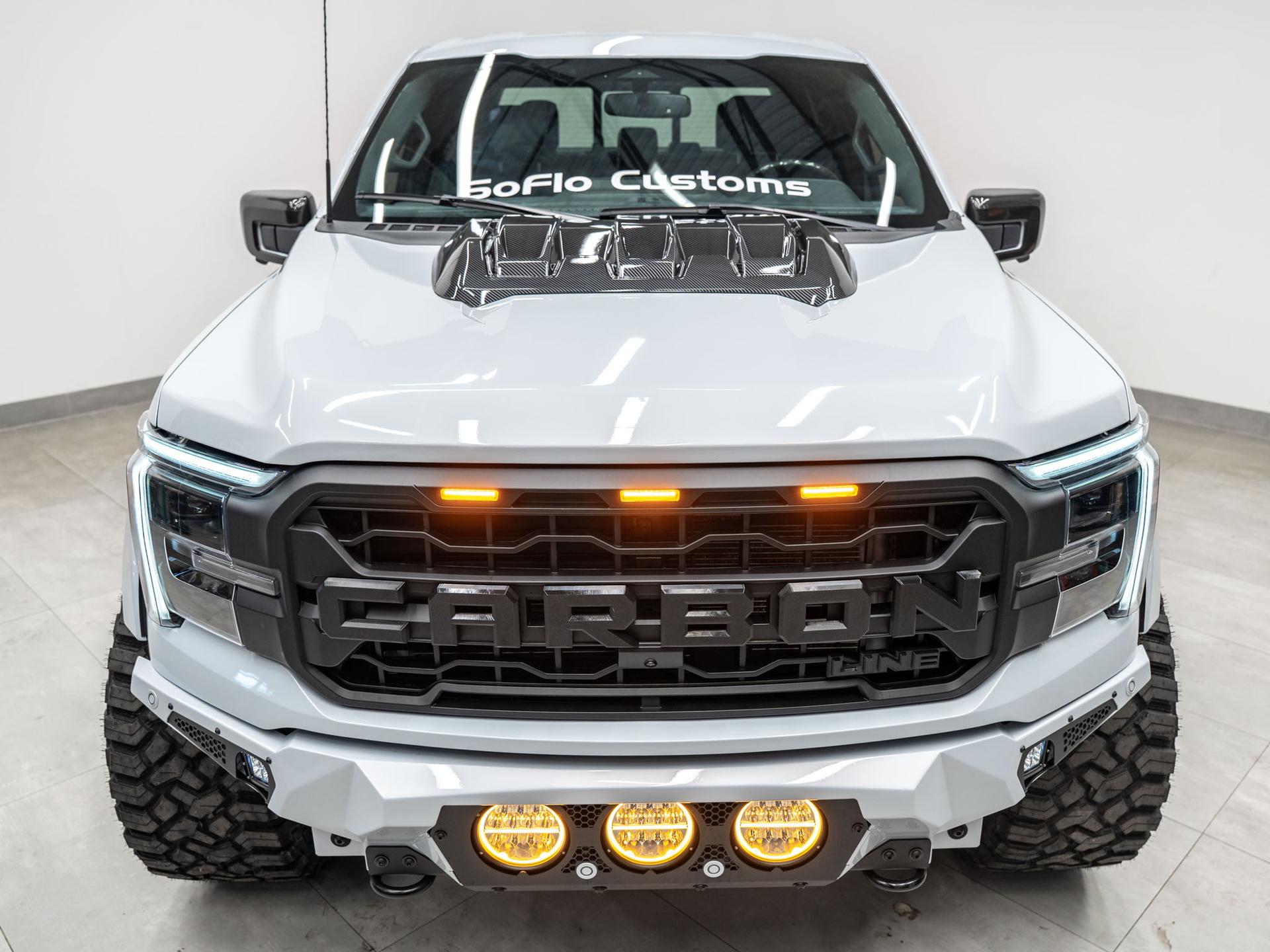 2025 FORD F-150 4X4 LARIAT in Space White Metallic, photo 8 of 58