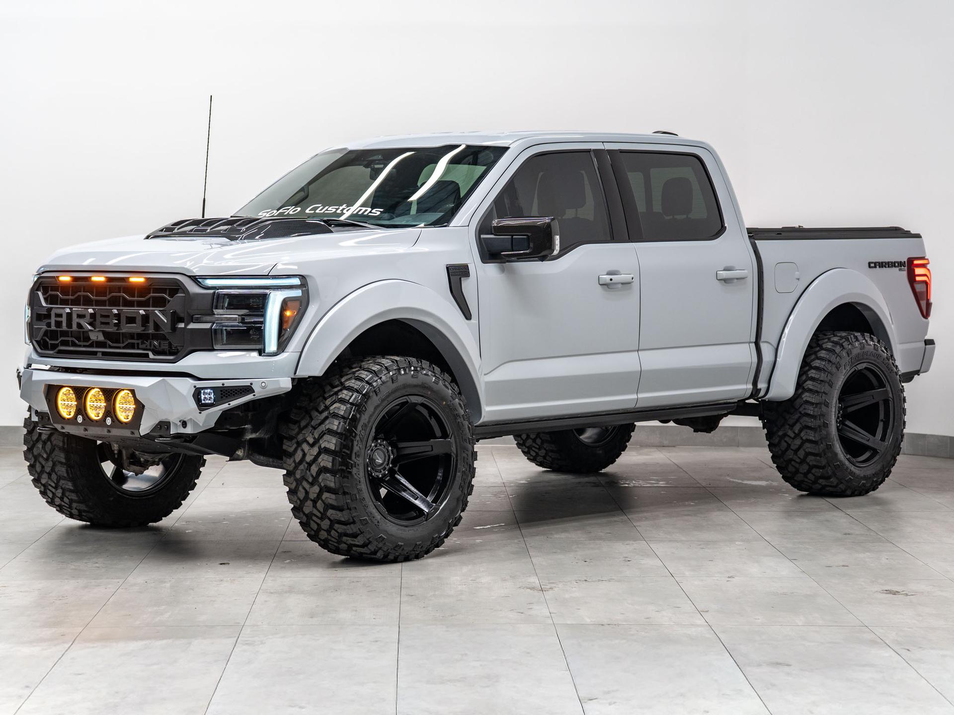 2025 FORD F-150 4X4 LARIAT in Space White Metallic, photo 6 of 58