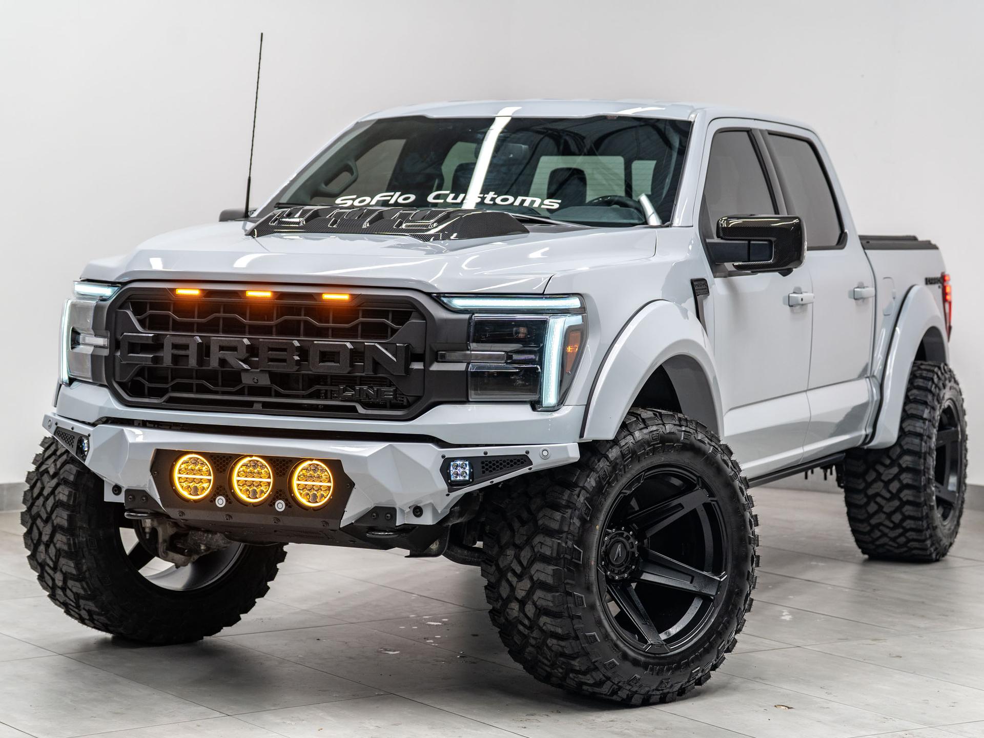 2025 FORD F-150 4X4 LARIAT in Space White Metallic, photo 49 of 58