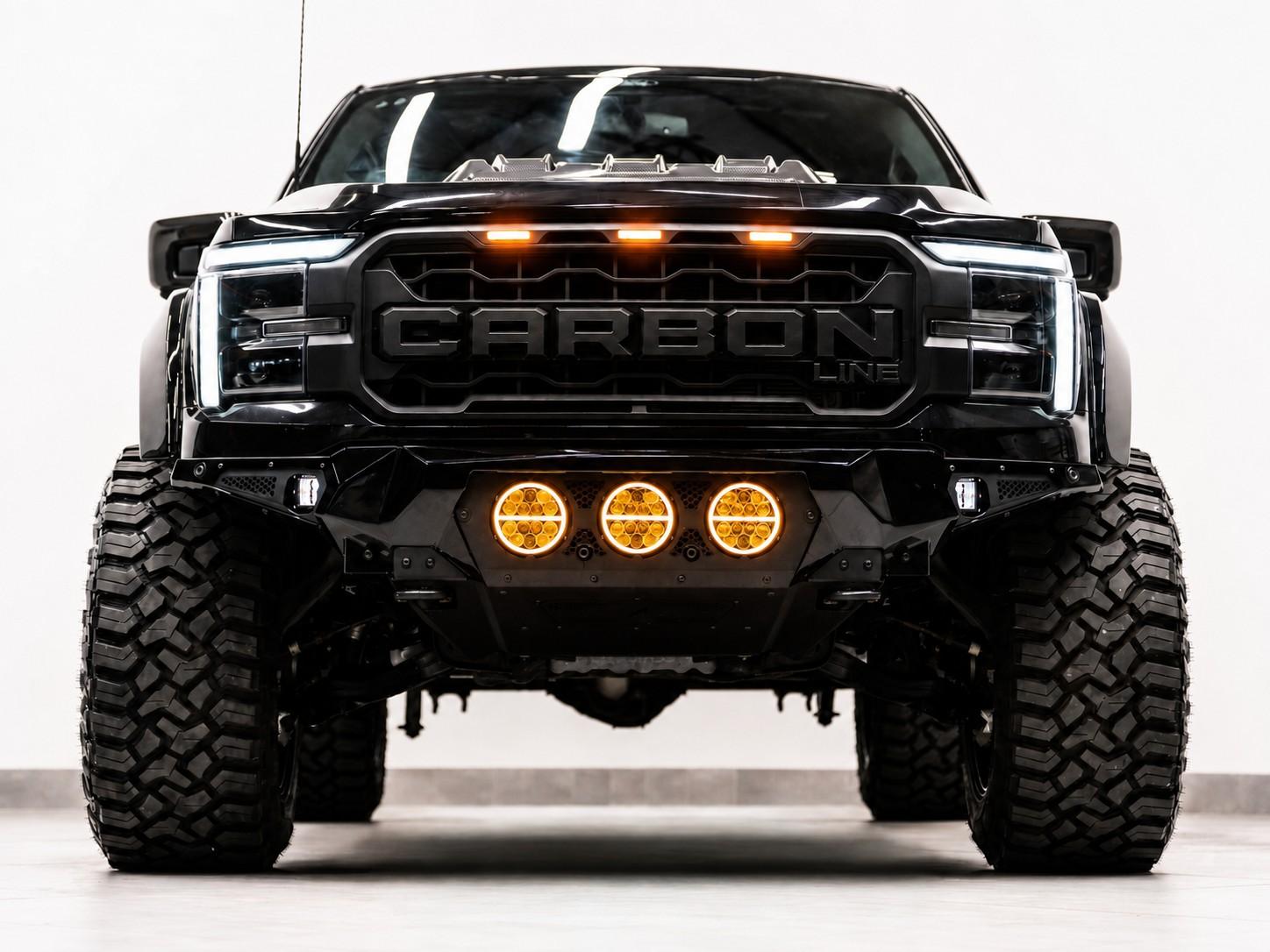 2026 FORD F-150 4X4 LARIAT in Agate Black Metallic, photo 2 of 5