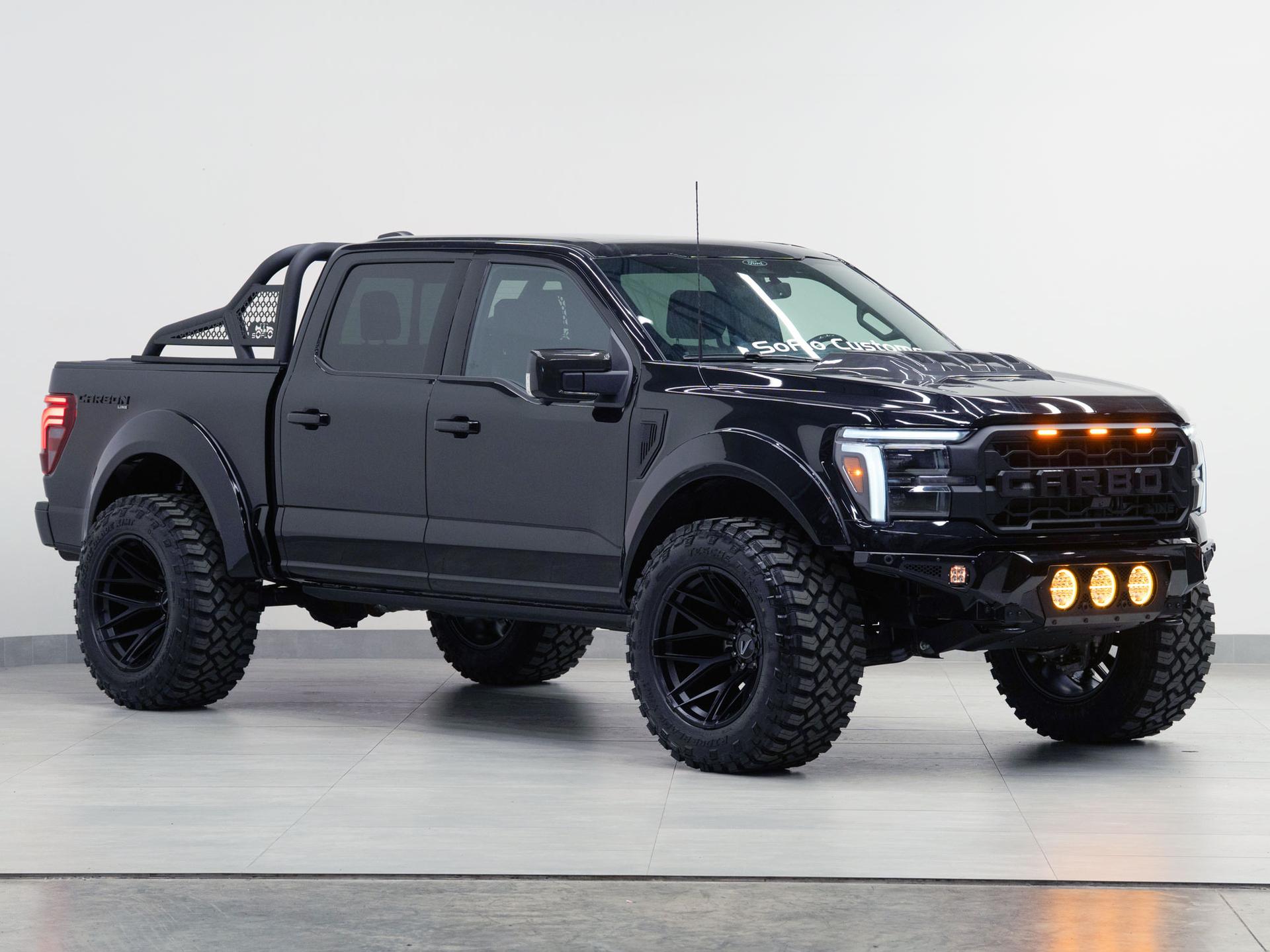 2026 FORD F-150 4X4 LARIAT in Agate Black Metallic, photo 6 of 53
