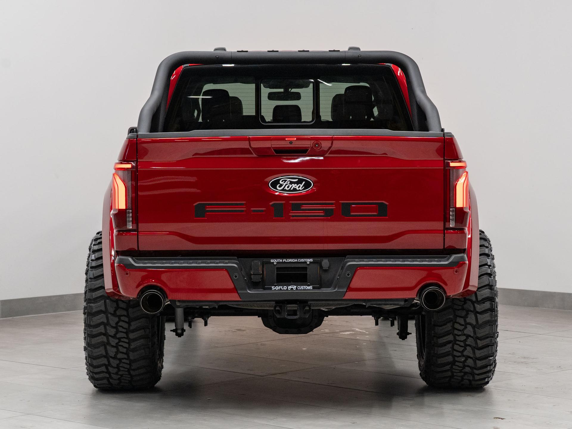 2024 FORD F-150 4X4 LARIAT in Rapid Red Metallic Tinted Clearcoat, photo 10 of 58