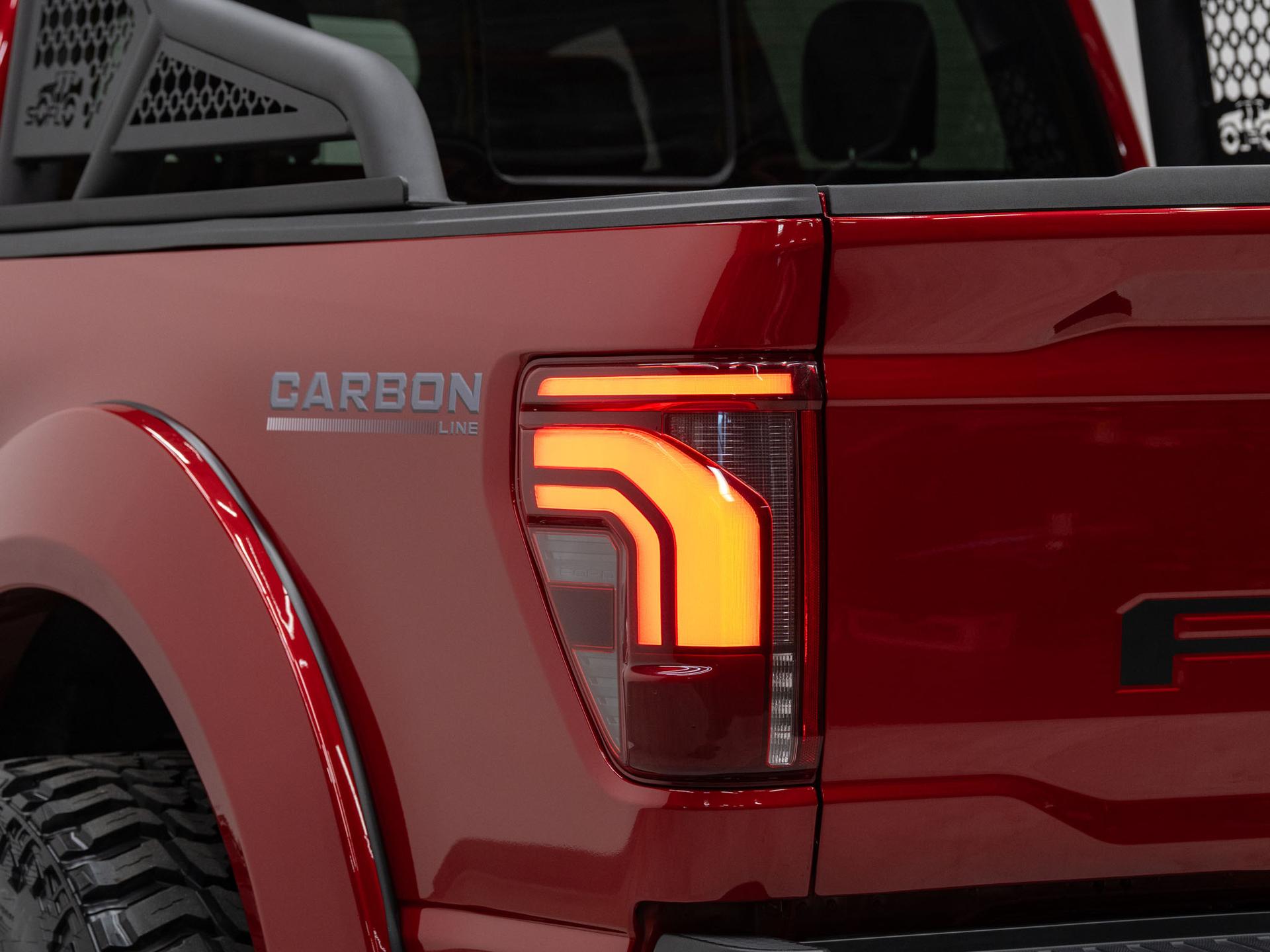2024 FORD F-150 4X4 LARIAT in Rapid Red Metallic Tinted Clearcoat, photo 13 of 58