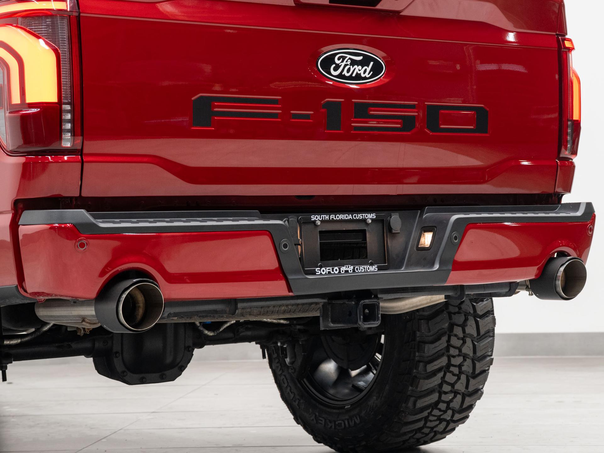 2024 FORD F-150 4X4 LARIAT in Rapid Red Metallic Tinted Clearcoat, photo 14 of 58