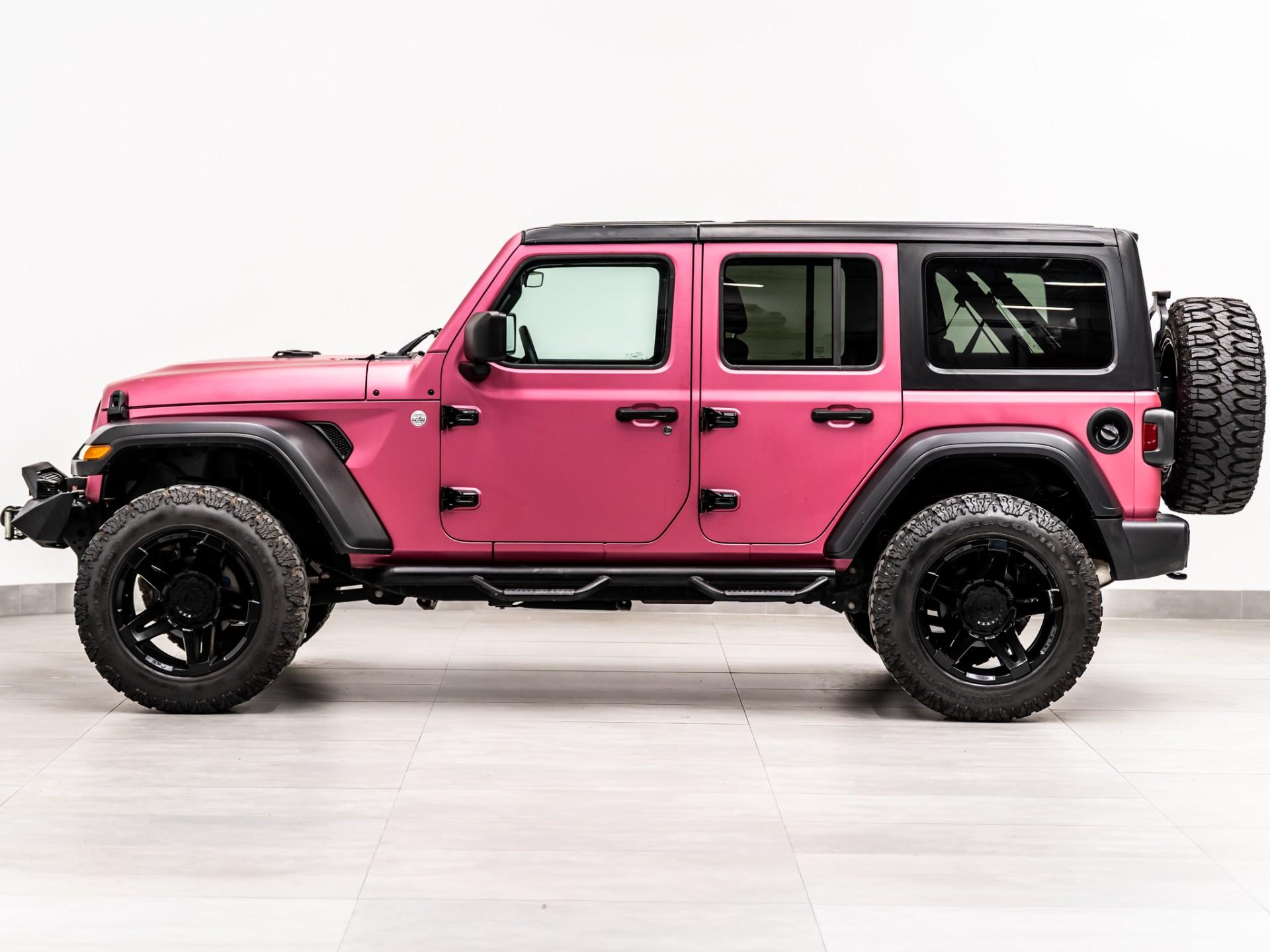 2020 JEEP WRANGLER 4X4 in Pink, photo 8 of 55
