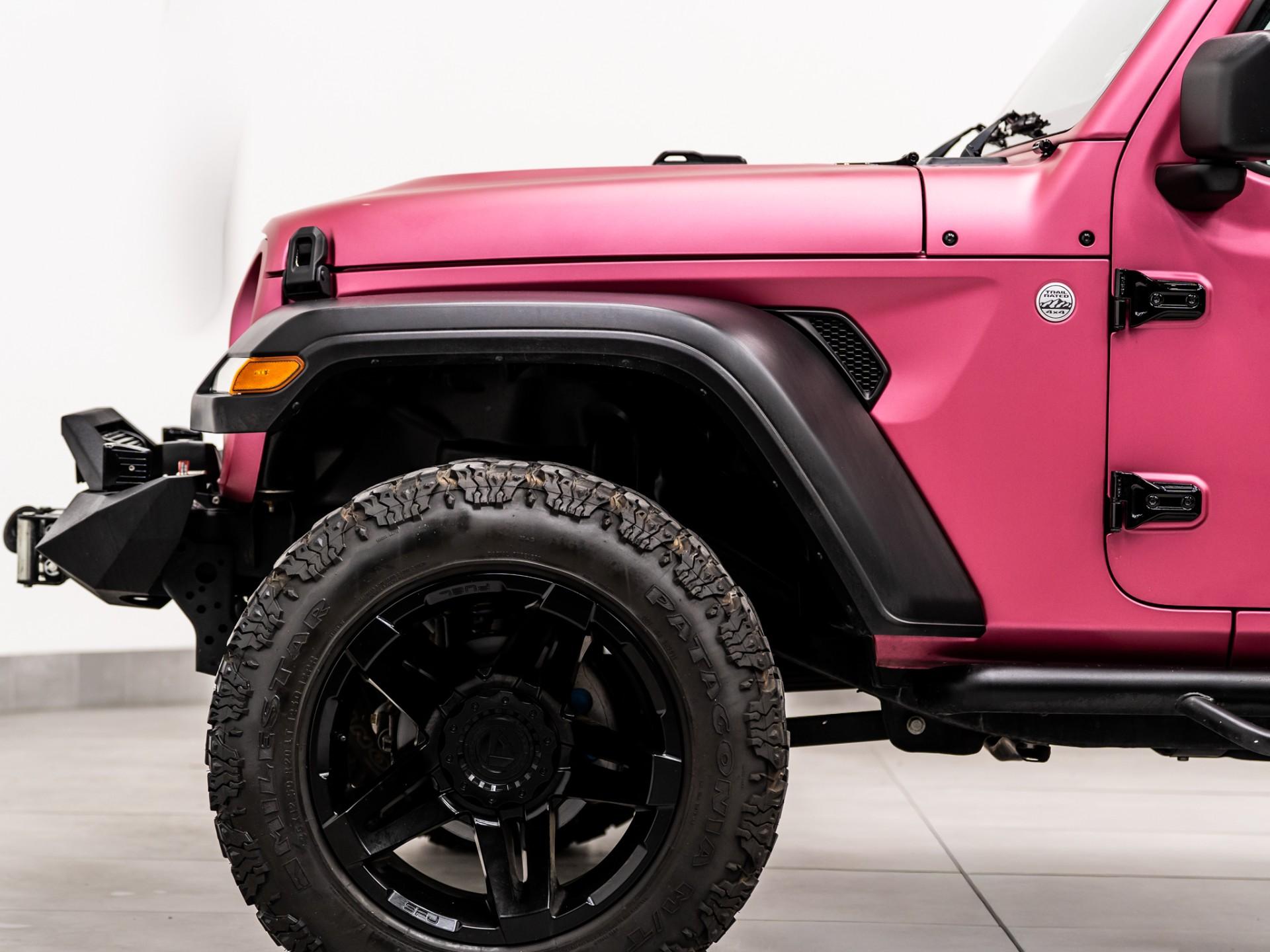 2020 JEEP WRANGLER 4X4 in Pink, photo 22 of 55