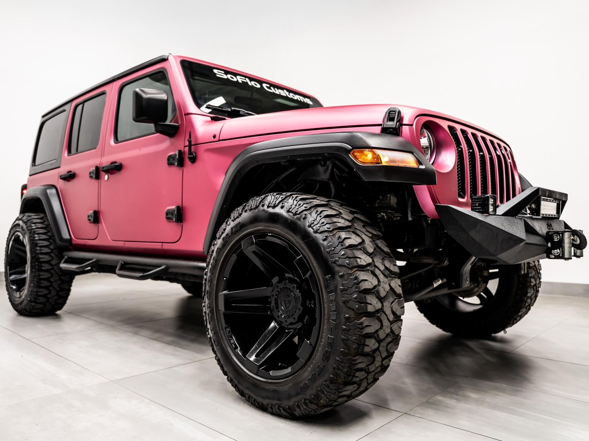 2020 JEEP WRANGLER 4X4 in Pink, photo 14 of 55