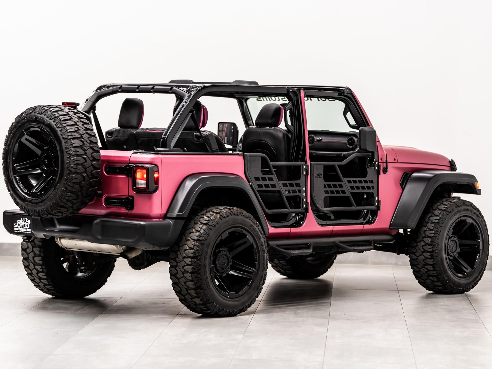 2020 JEEP WRANGLER 4X4 in Pink, photo 20 of 55