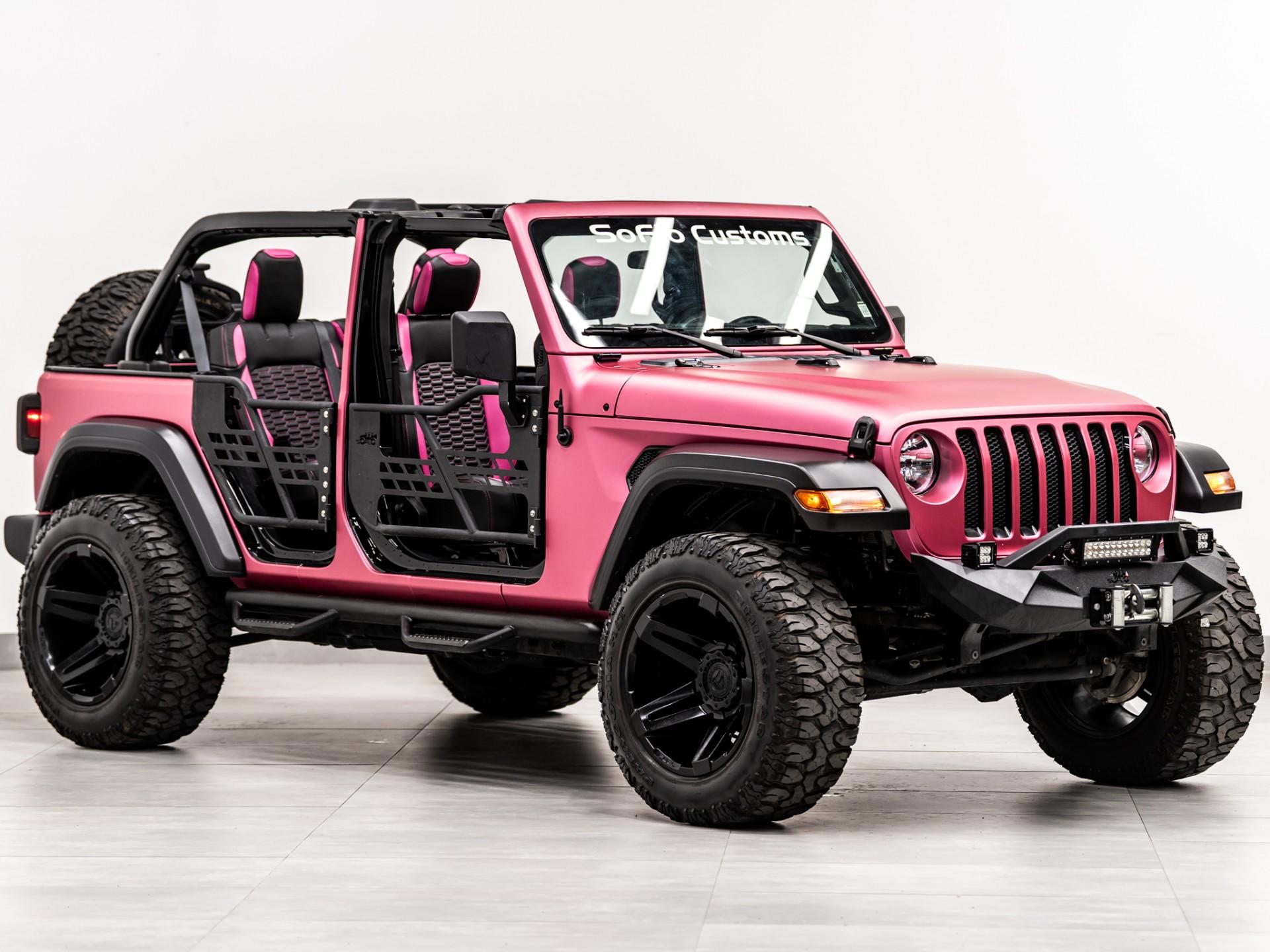 2020 JEEP WRANGLER 4X4 in Pink, photo 21 of 55