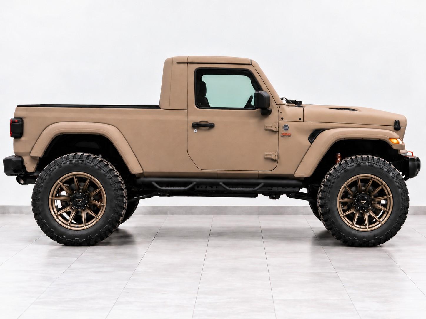 2026 JEEP WRANGLER 4X4 in Tan, photo 4 of 5