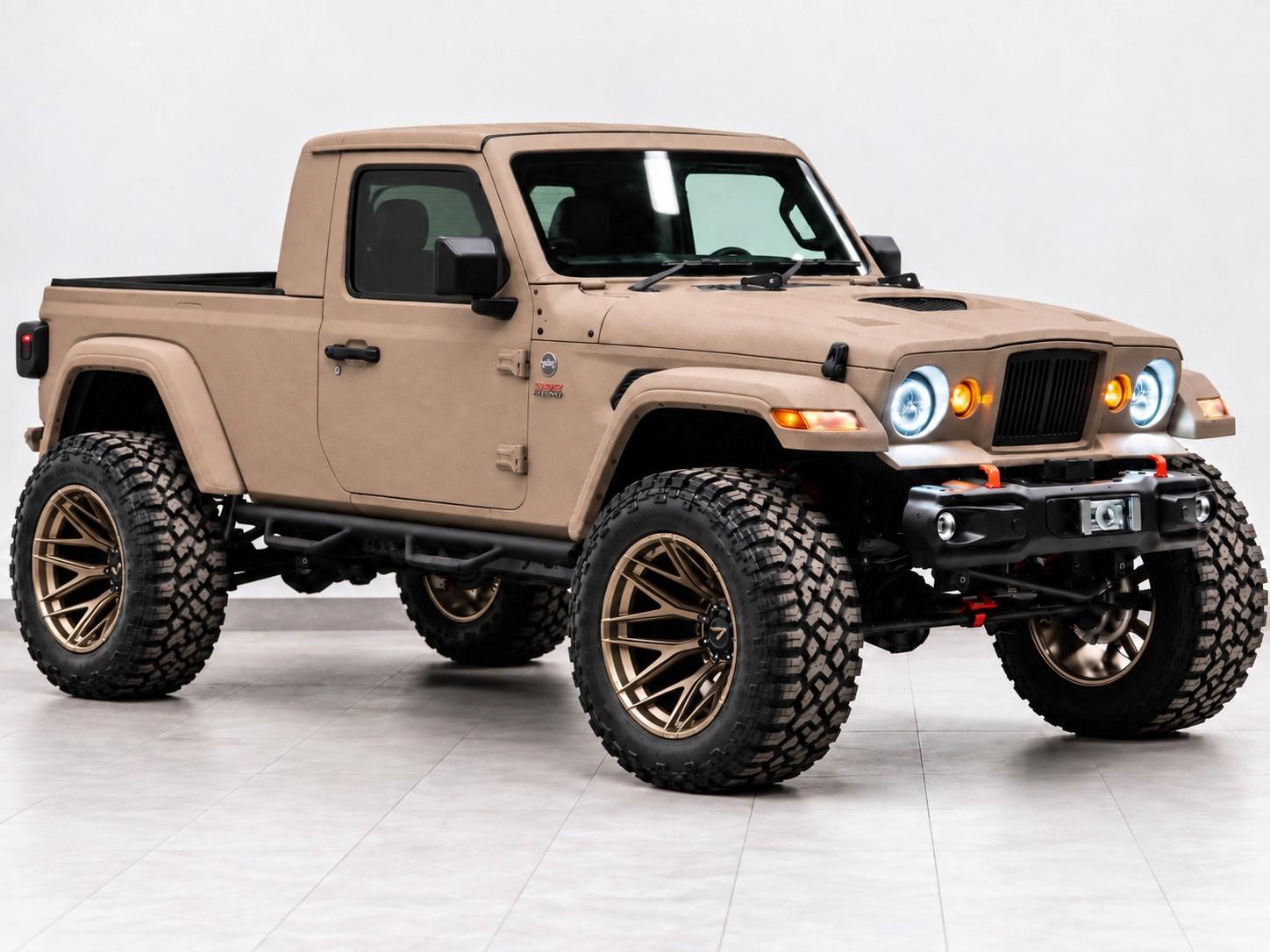 2026 JEEP WRANGLER 4X4 in Tan, photo 2 of 5