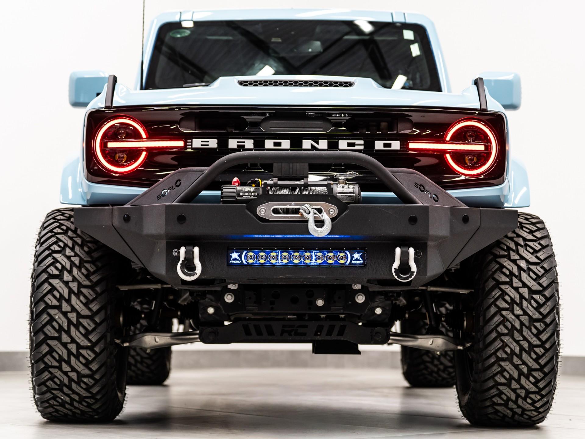 2024 FORD BRONCO 4X4 in Blue, photo 9 of 50