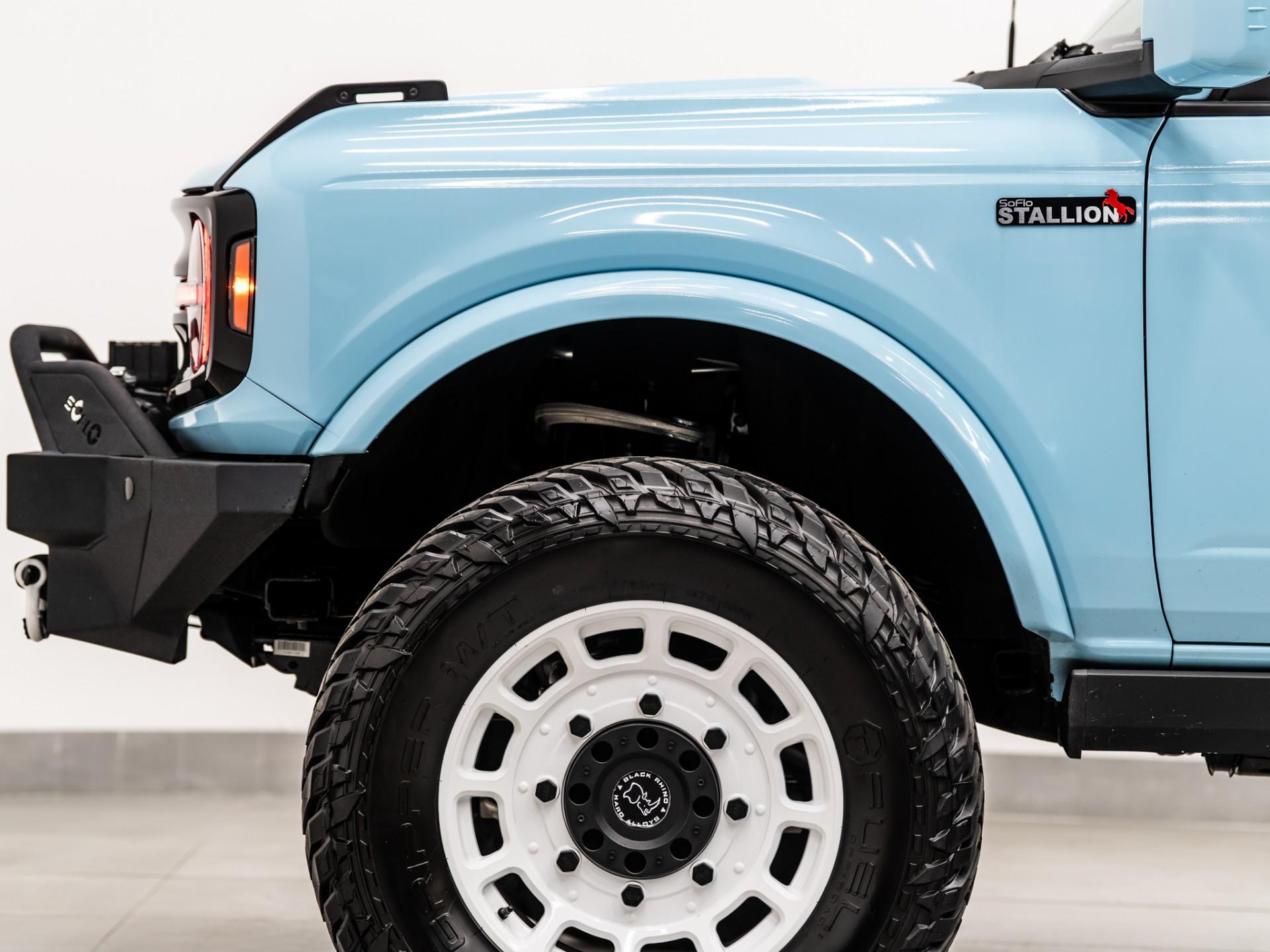 2024 FORD BRONCO 4X4 in Blue, photo 21 of 50