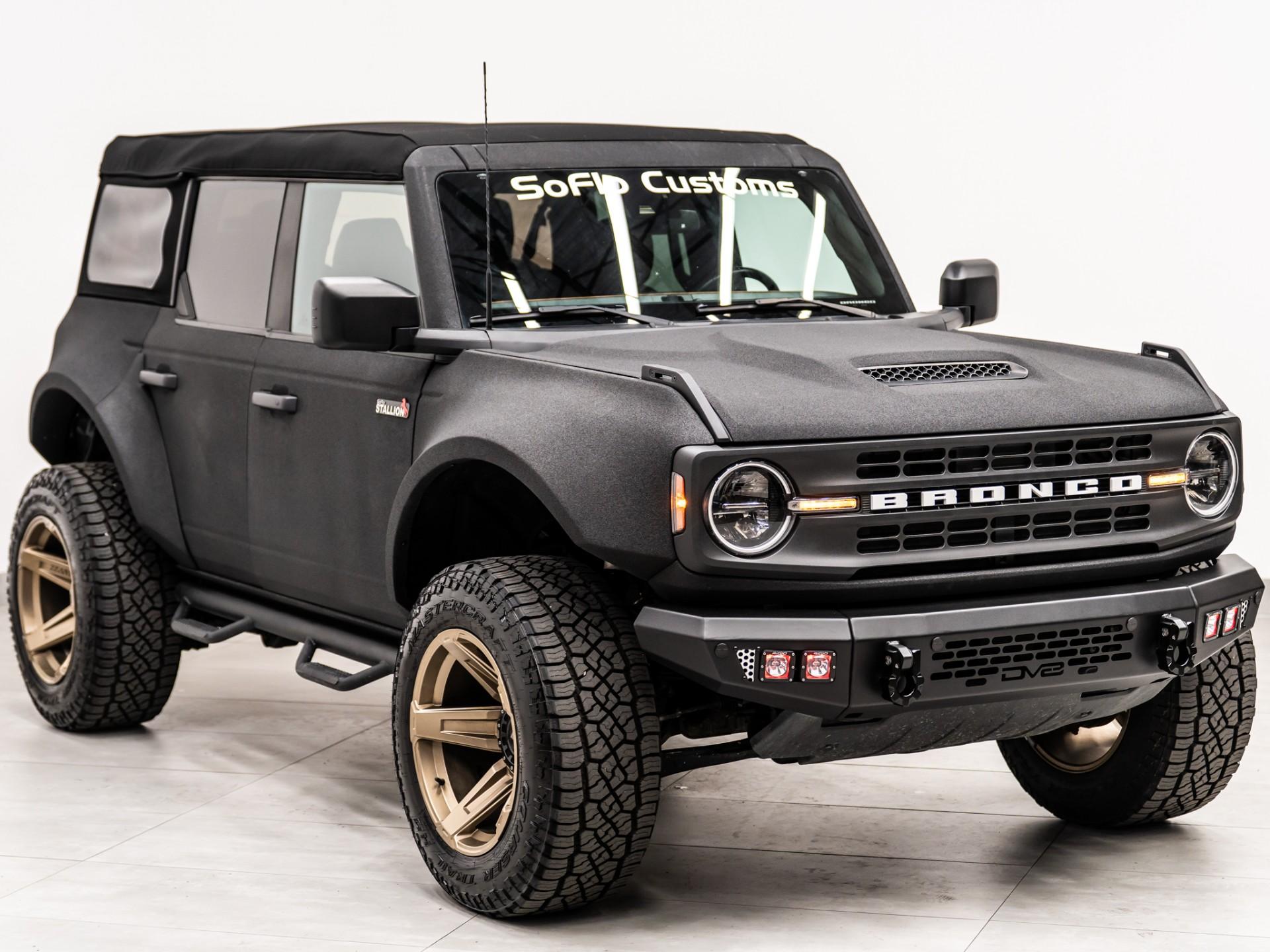 2022 FORD BRONCO 4X4 in Black, photo 52 of 60