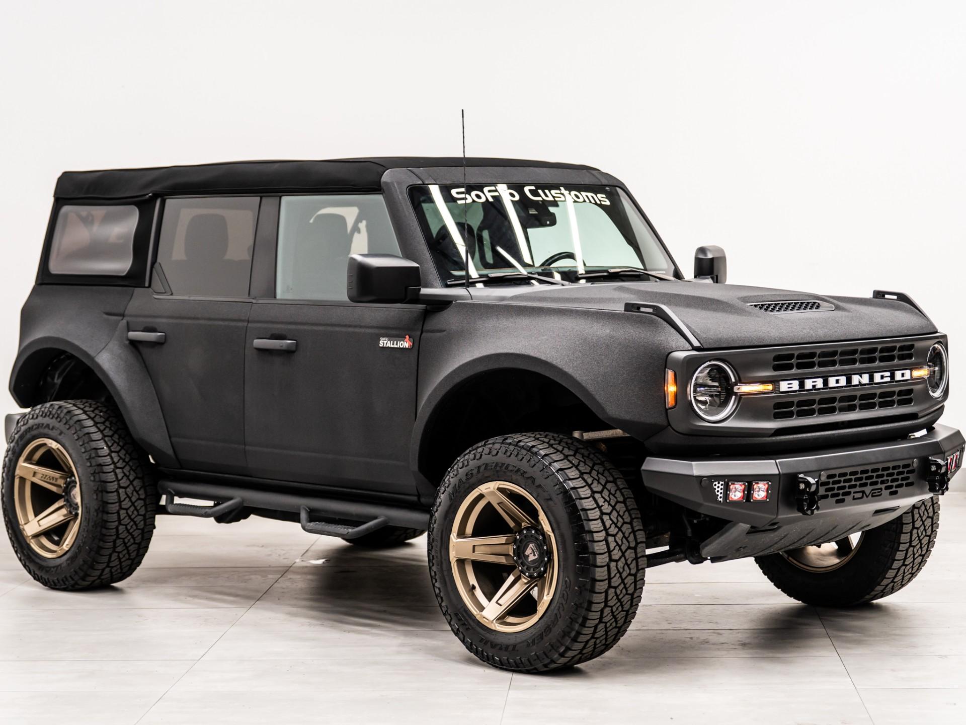2022 FORD BRONCO 4X4 in Black, photo 9 of 60