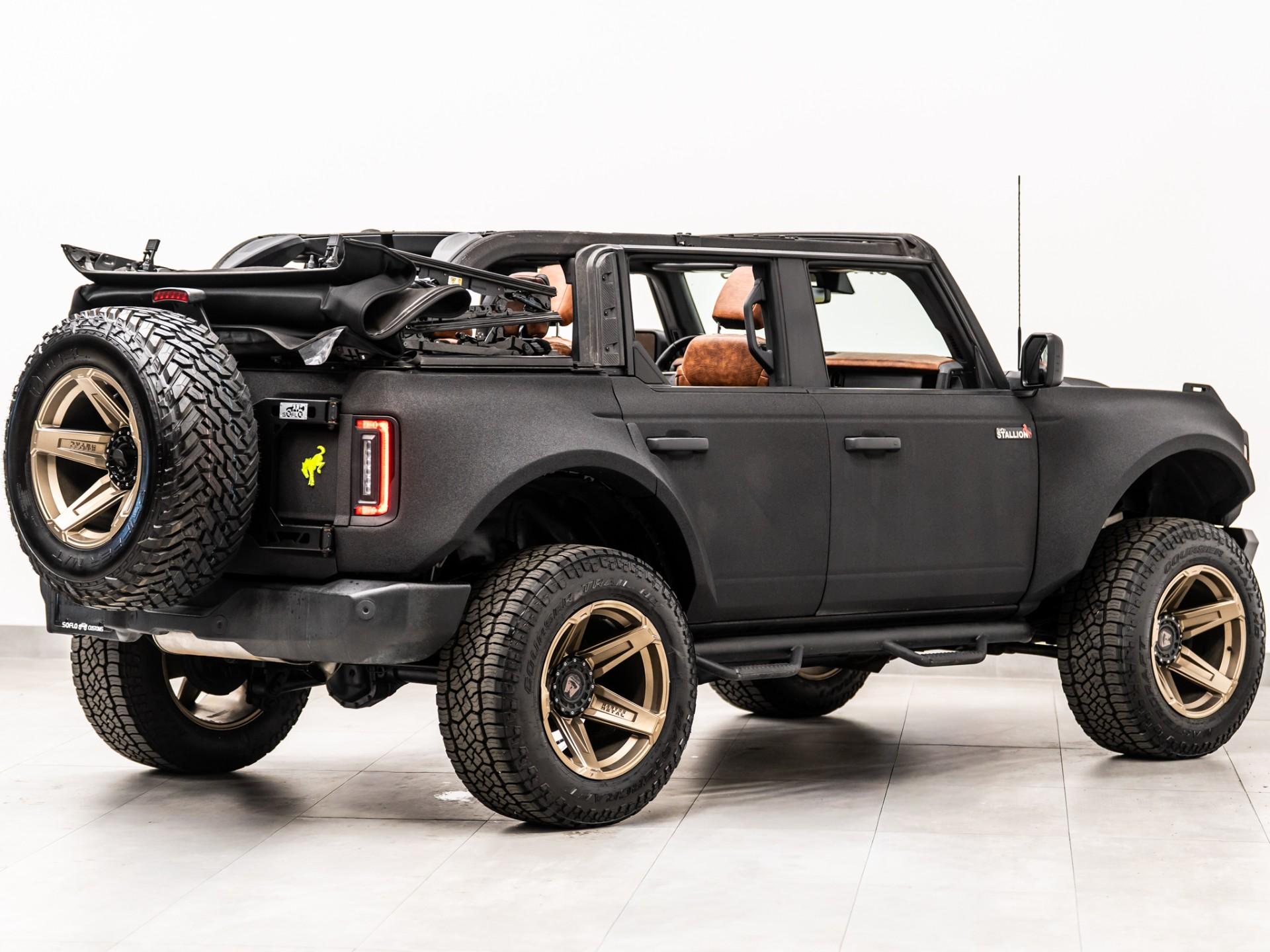 2022 FORD BRONCO 4X4 in Black, photo 20 of 60