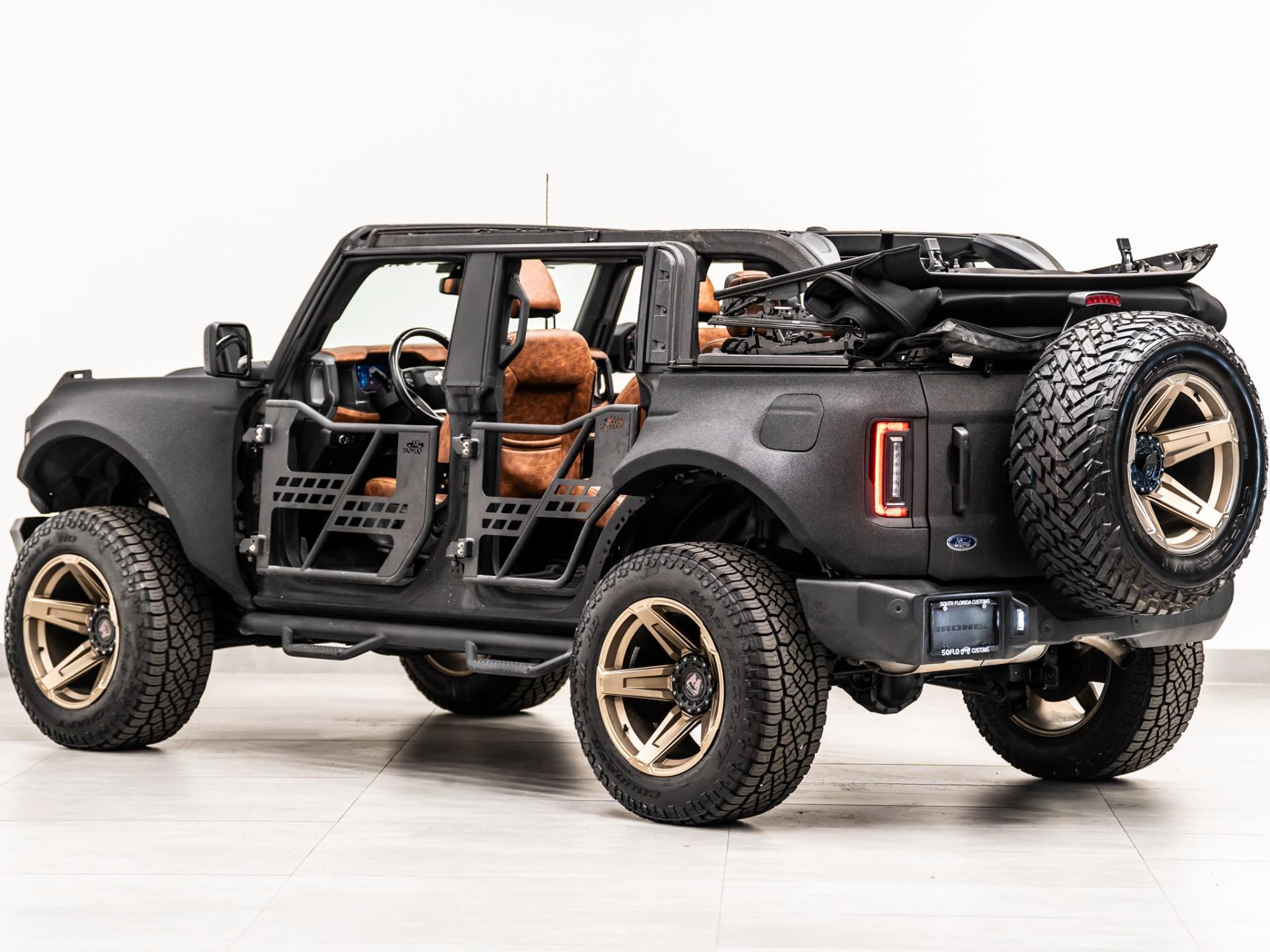 2022 FORD BRONCO 4X4 in Black, photo 27 of 60