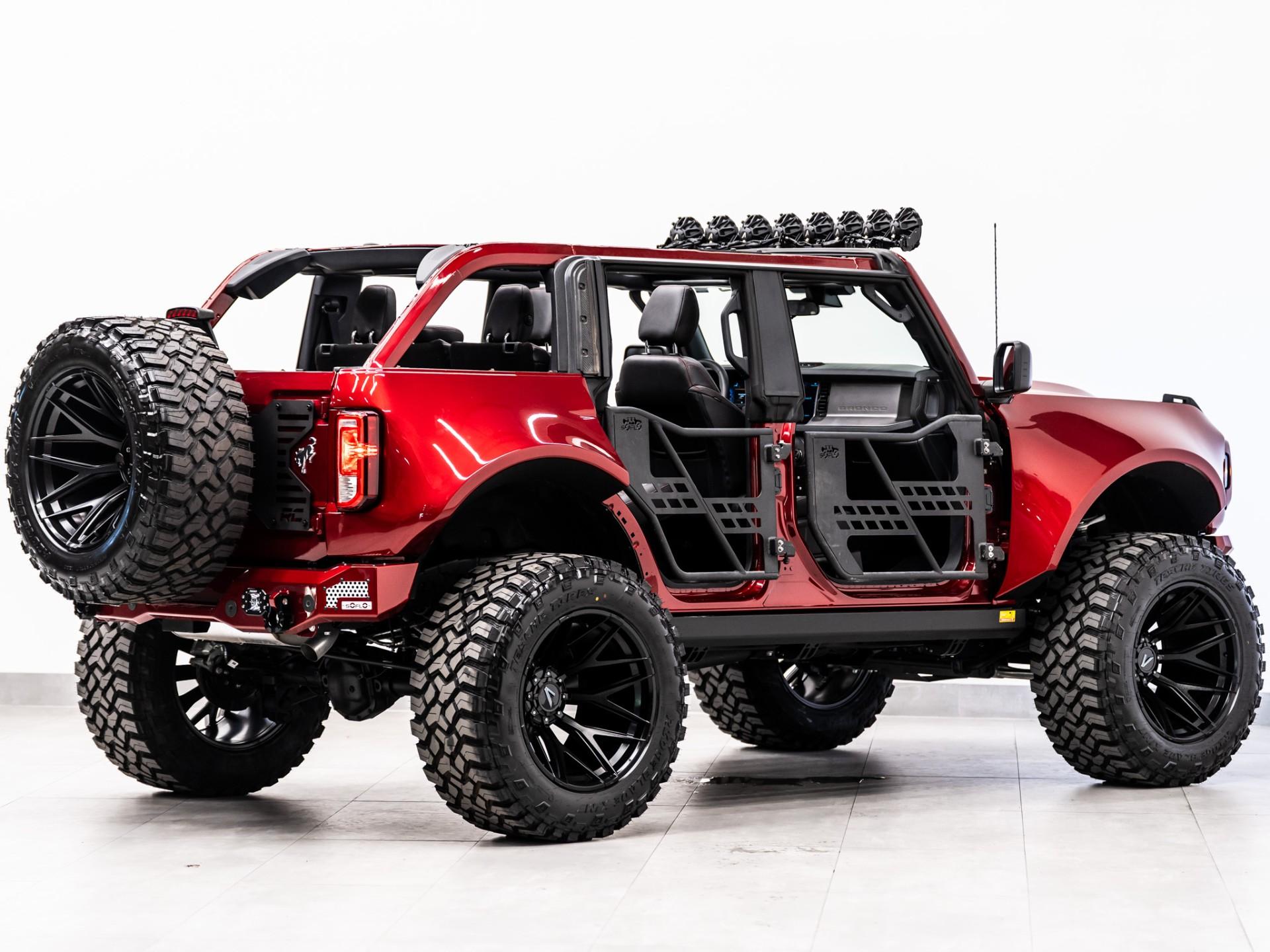2026 FORD BRONCO 4X4 in Ruby Red Metallic Tinted Clearcoat, photo 20 of 56