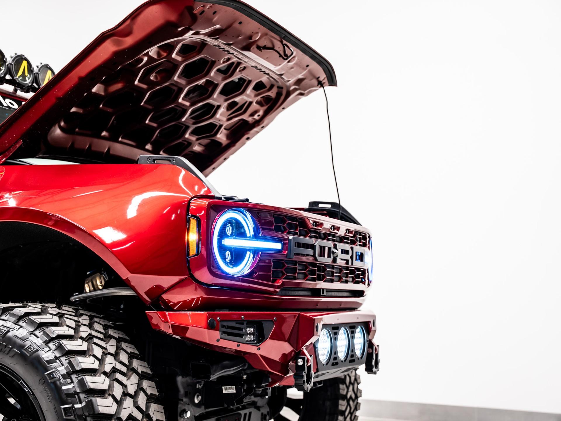2026 FORD BRONCO 4X4 in Ruby Red Metallic Tinted Clearcoat, photo 47 of 56