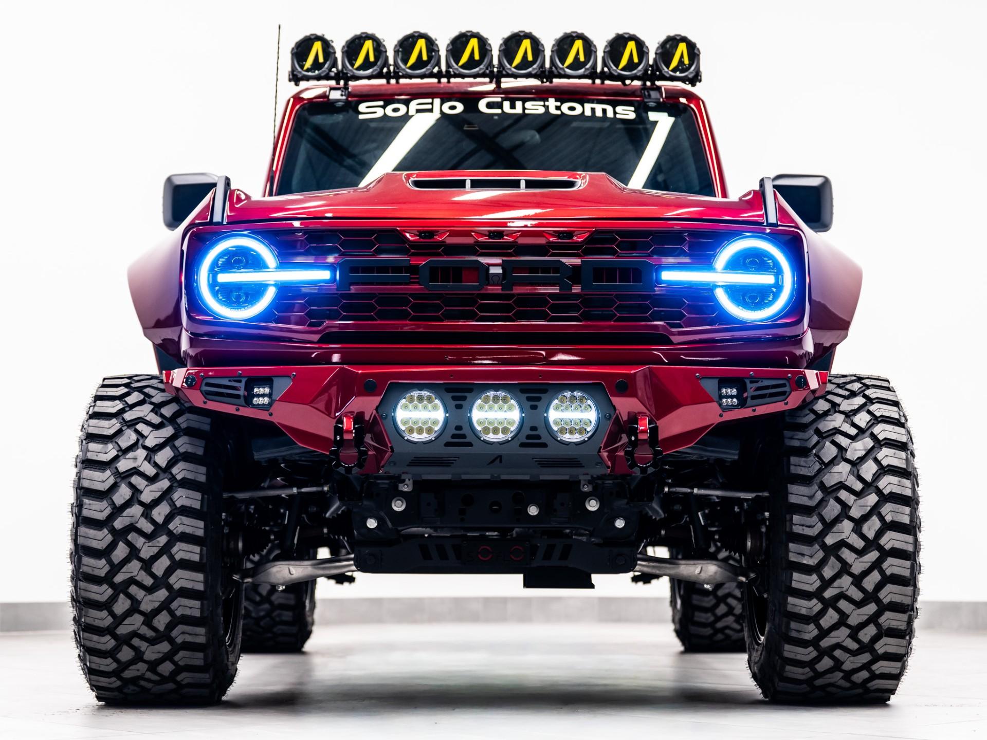 2026 FORD BRONCO 4X4 in Ruby Red Metallic Tinted Clearcoat, photo 8 of 56