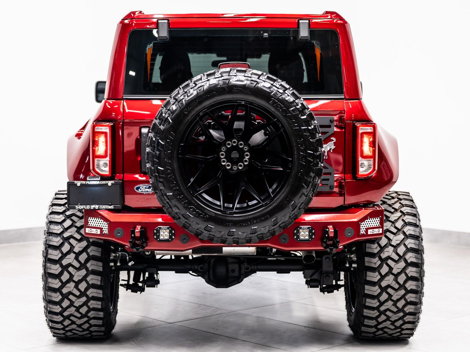2026 FORD BRONCO 4X4 in Ruby Red Metallic Tinted Clearcoat, photo 14 of 56