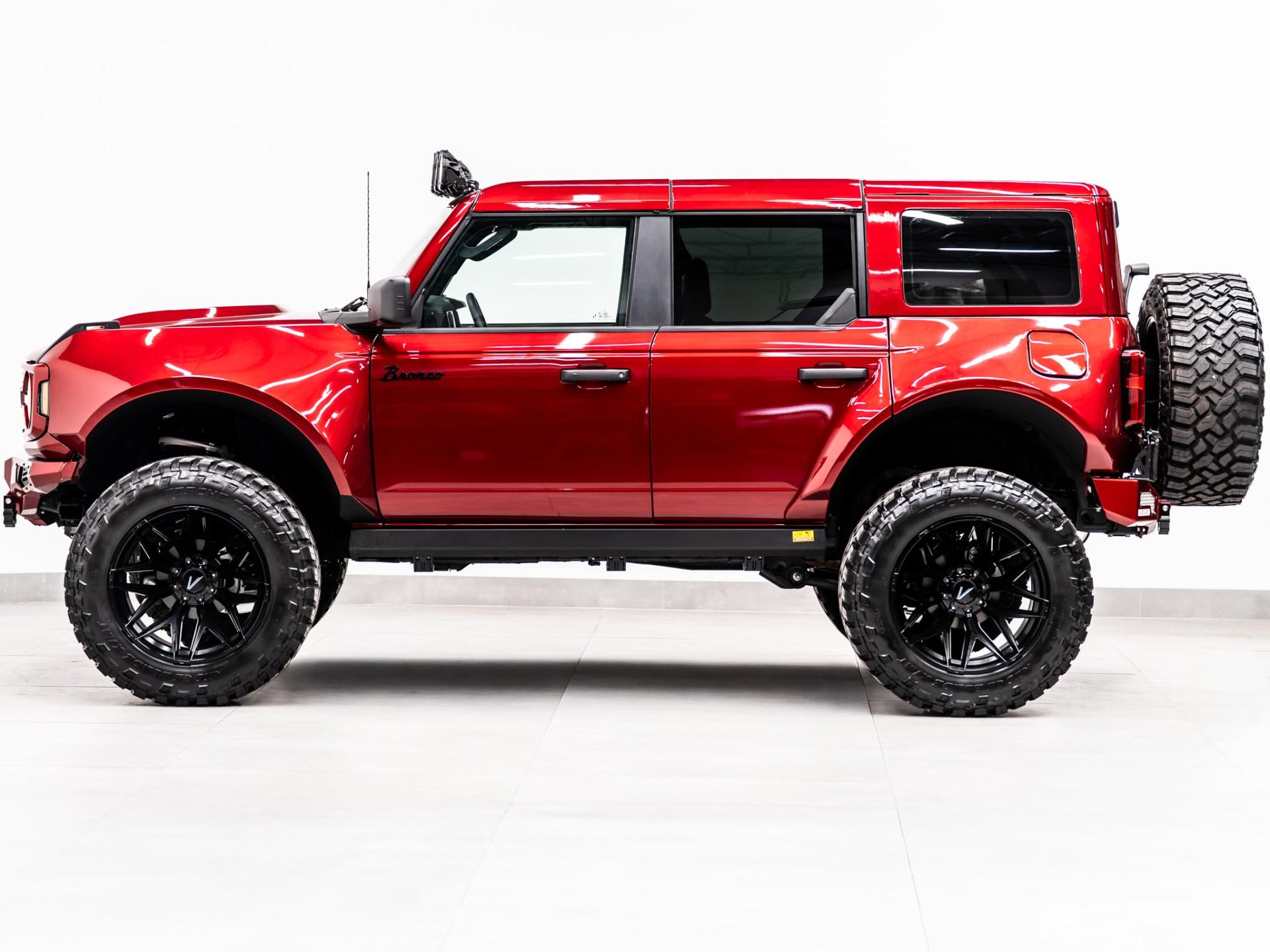 2026 FORD BRONCO 4X4 in Ruby Red Metallic Tinted Clearcoat, photo 12 of 56