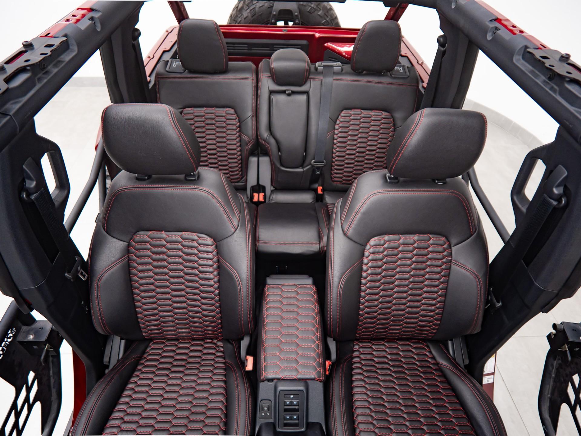 2026 FORD BRONCO 4X4 in Ruby Red Metallic Tinted Clearcoat, photo 5 of 56