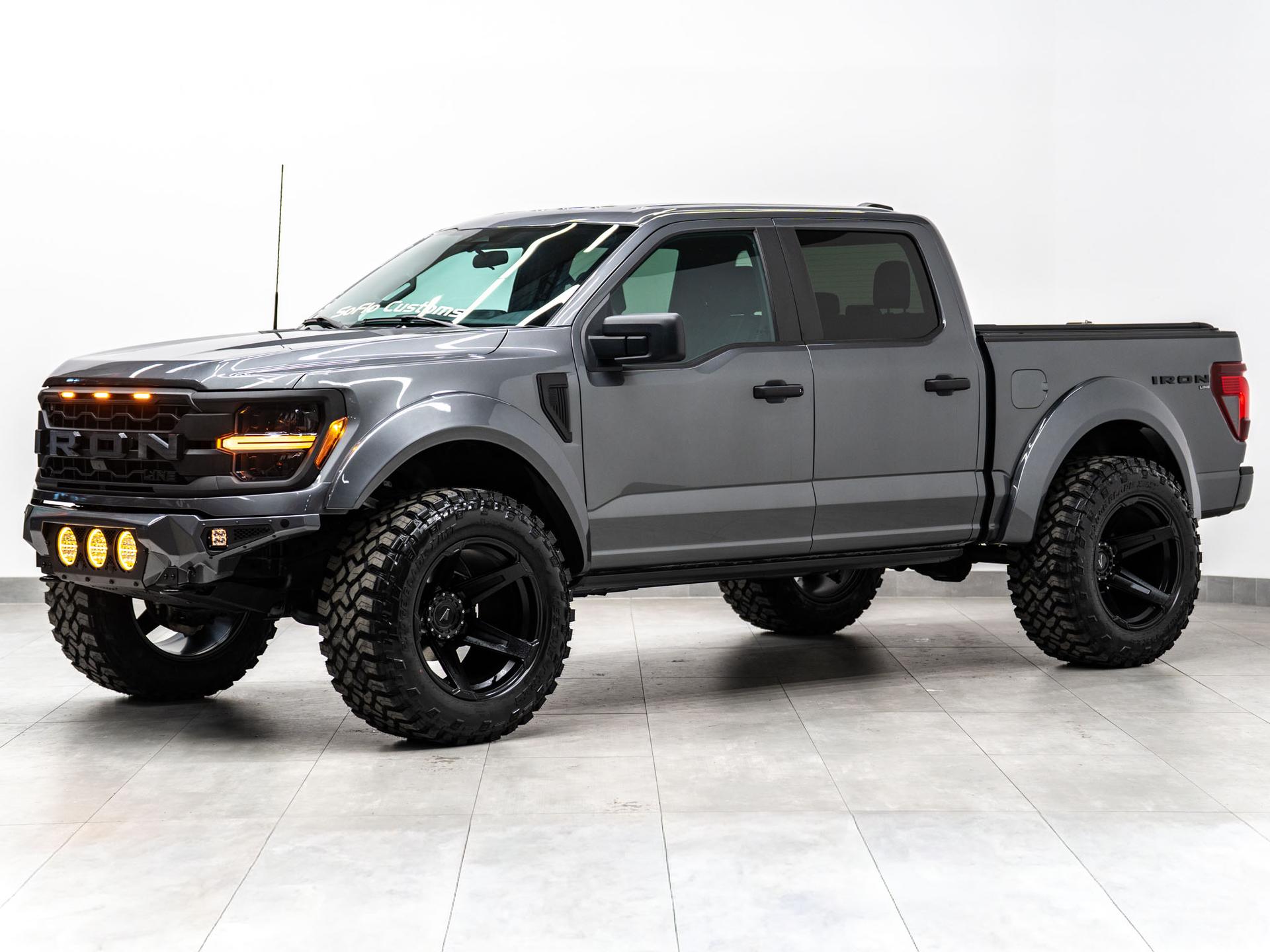 2024 FORD F-150 4X4 in Carbonized Gray Metallic, photo 3 of 5