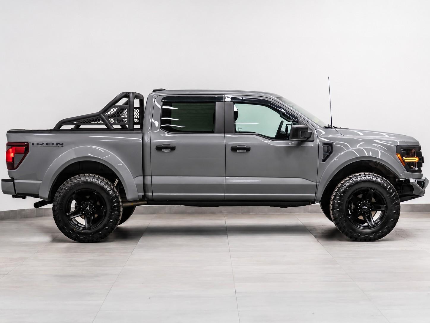 2024 FORD F-150 4X4 in Carbonized Gray Metallic, photo 4 of 5
